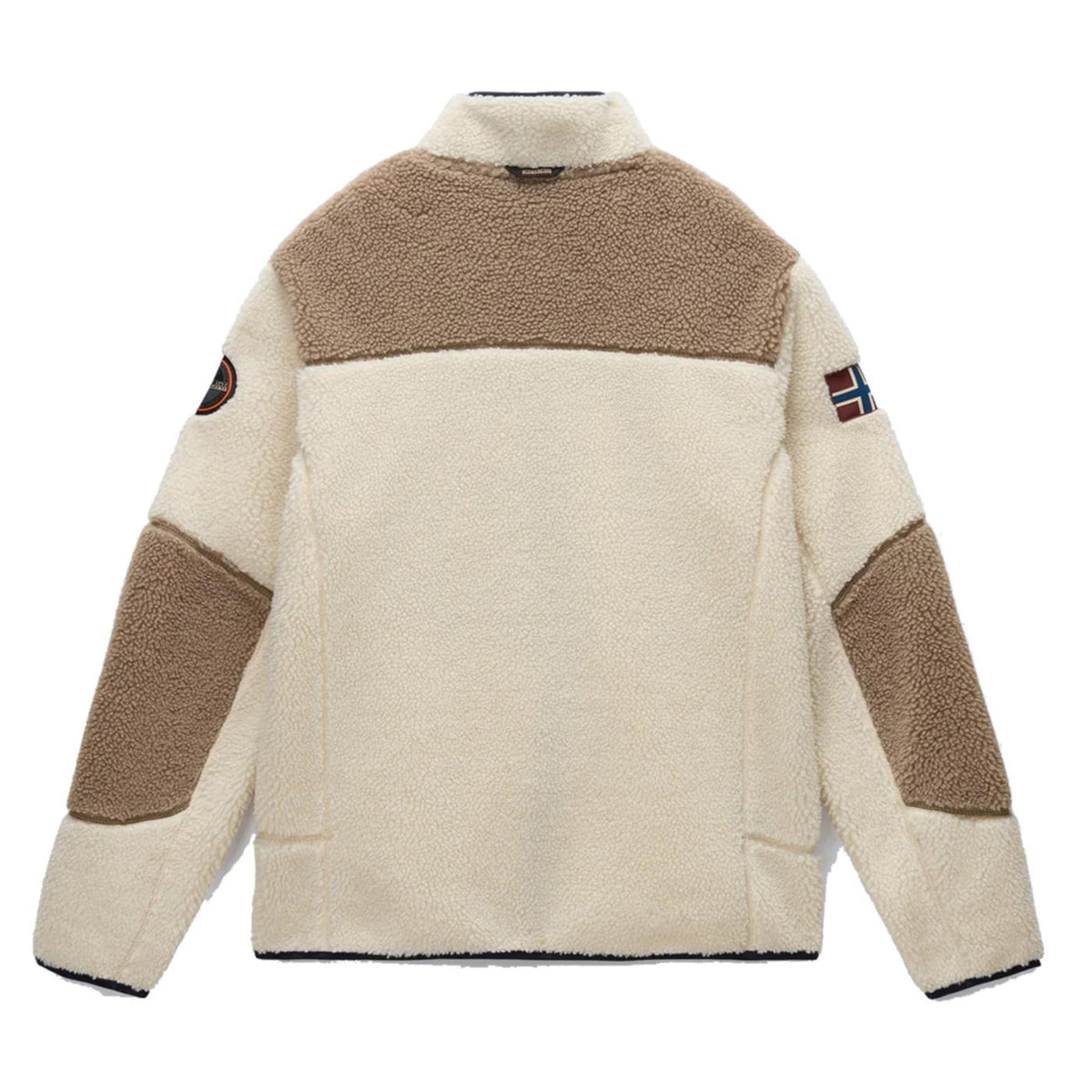 NAPAPIJRI YUPIK FULL ZIP - Bianco - vista 2