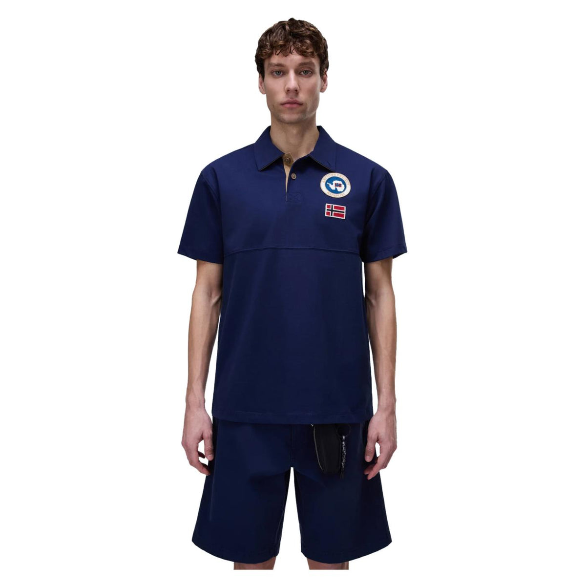 NAPAPIJRI POLO E-REFLECT SS - C1-blu - immagine principale