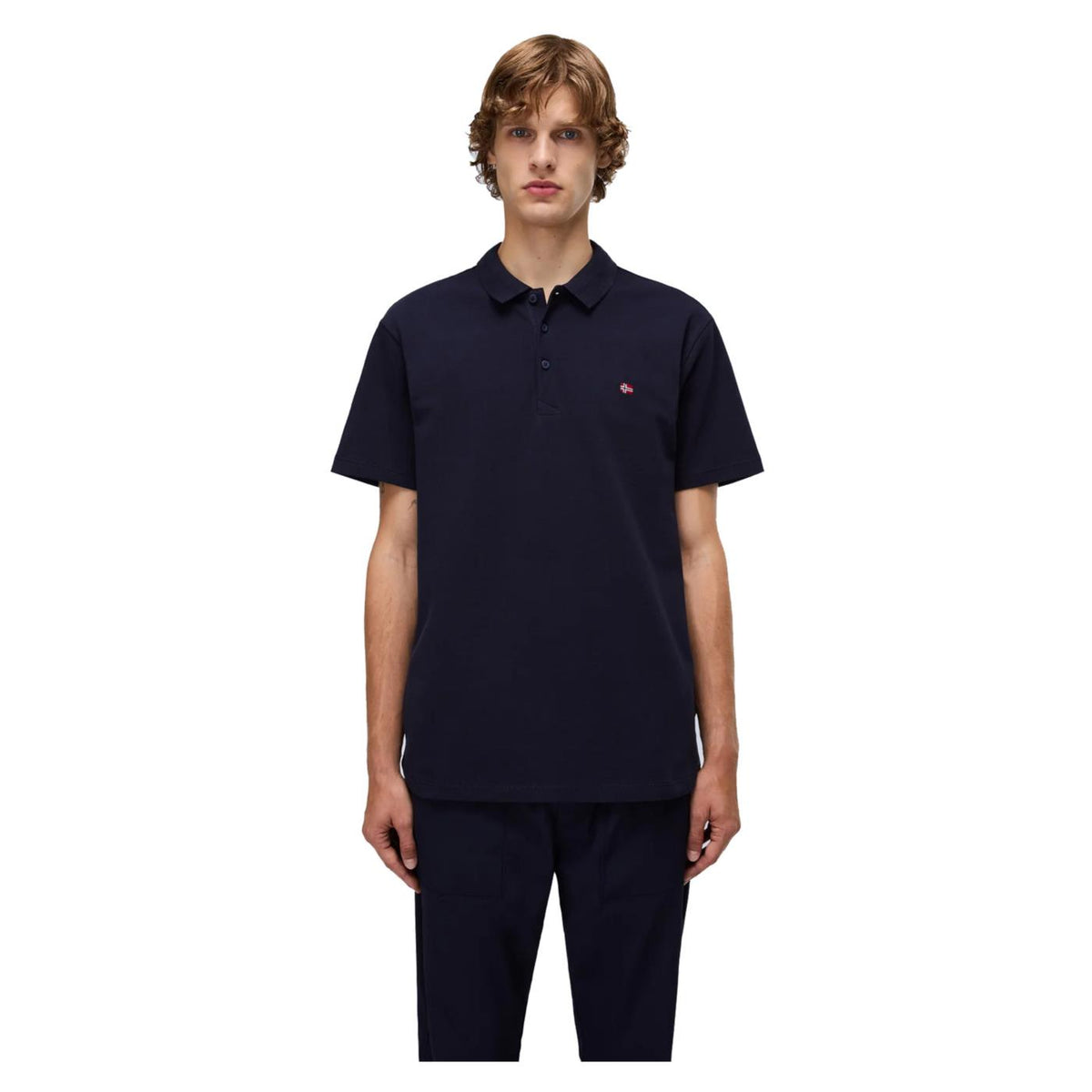 NAPAPIJRI POLO EALIS SHORT SLEEVE - Blu - immagine principale