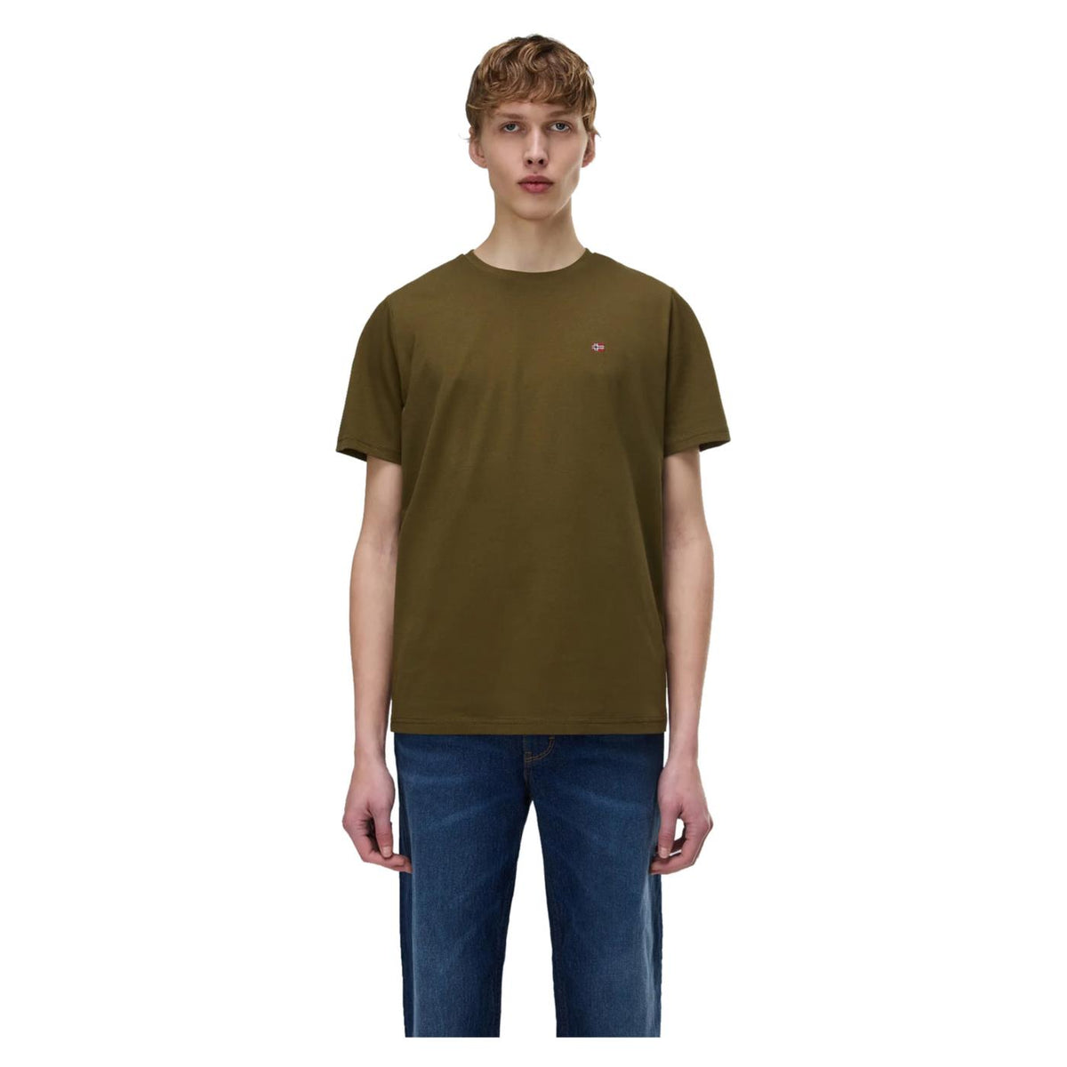 NAPAPIJRI TEE SALIS SHORT SLEEVE - C1-militare - immagine principale