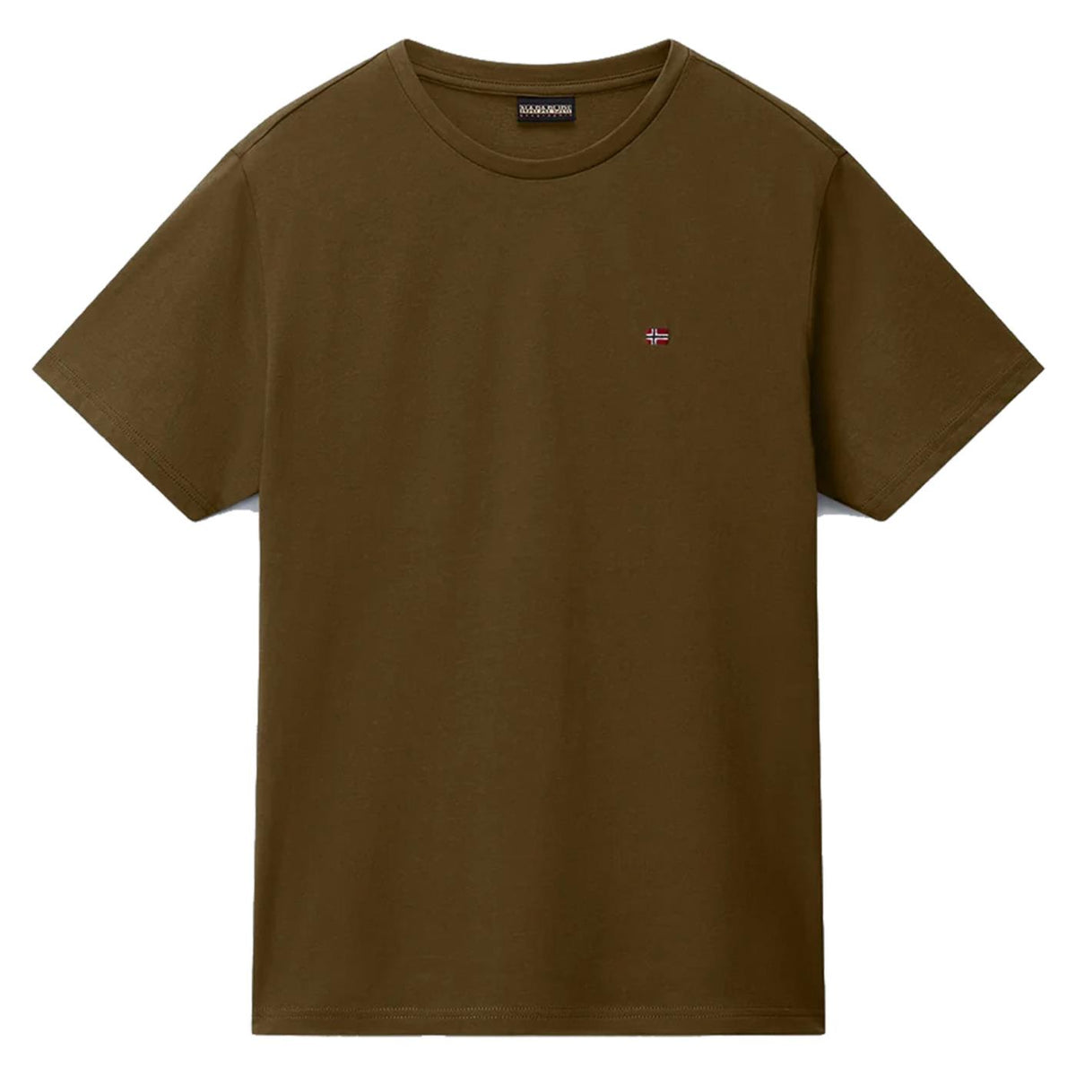 NAPAPIJRI TEE SALIS SHORT SLEEVE - C1-militare - vista 3