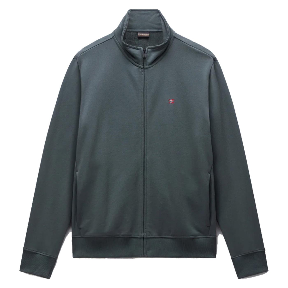 NAPAPIJRI FELPA BALIS FULL ZIP - Verde - vista 3