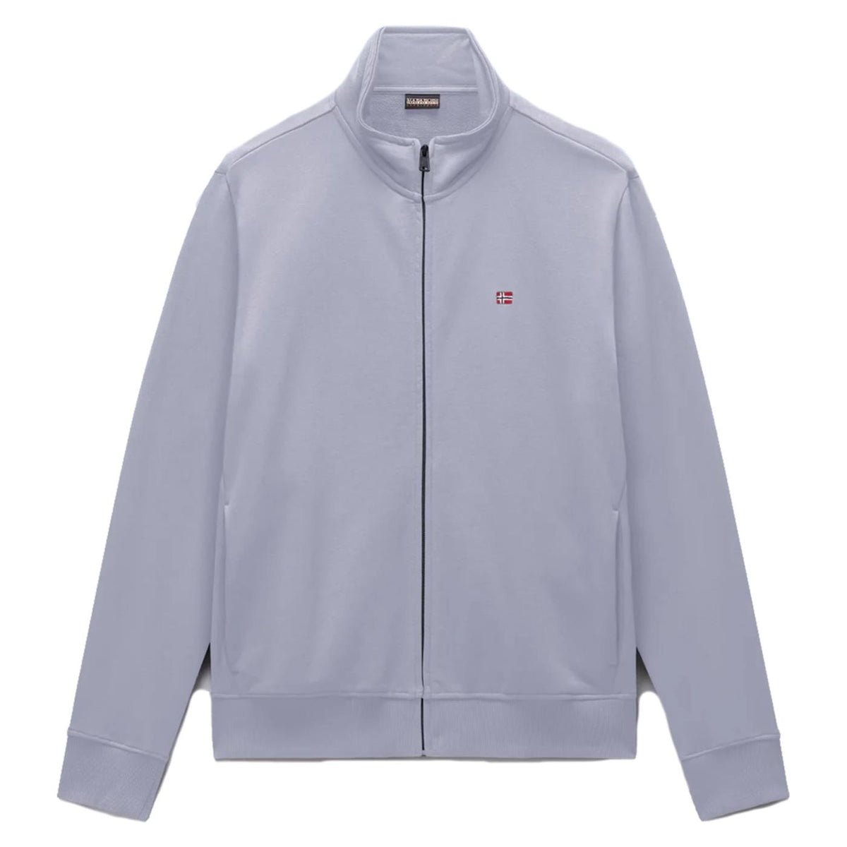 NAPAPIJRI FELPA BALIS FULL ZIP - Grigio chiaro - vista 3