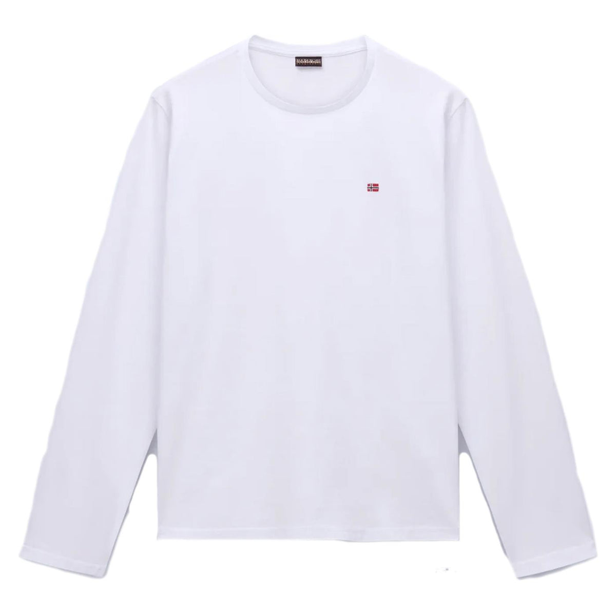 NAPAPIJRI T-SHIRT SALIS LONG SLEEVE - Bianco - vista 3