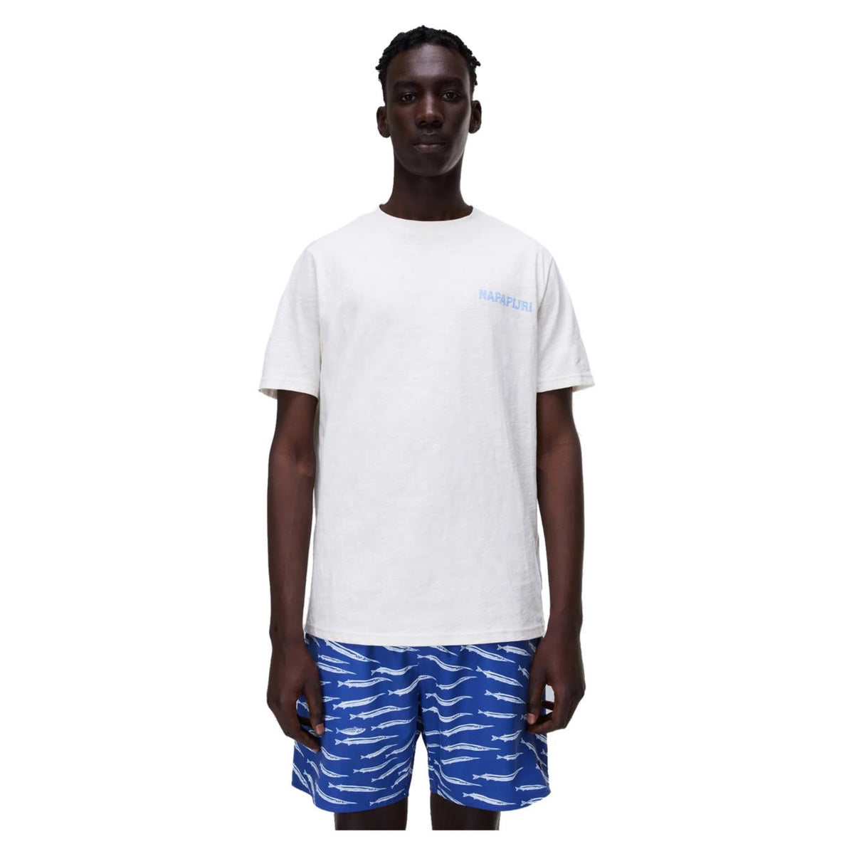 NAPAPIJRI T-SHIRT S-ELIOR SS - Bianco - immagine principale