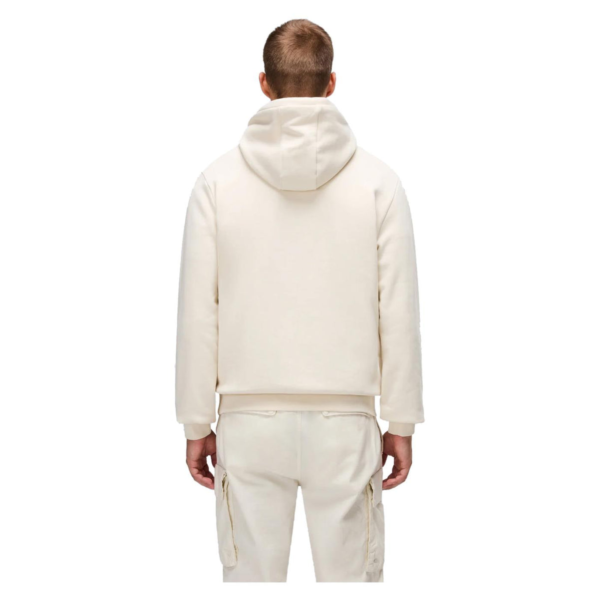 NAPAPIJRI BURGEE HALF ZIP HOOD - Beige - vista 4