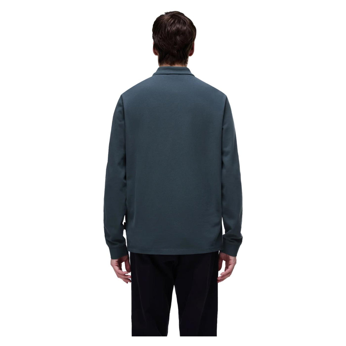 NAPAPIJRI POLO EALIS LONG SLEEVE - Grigio scuro - vista 2
