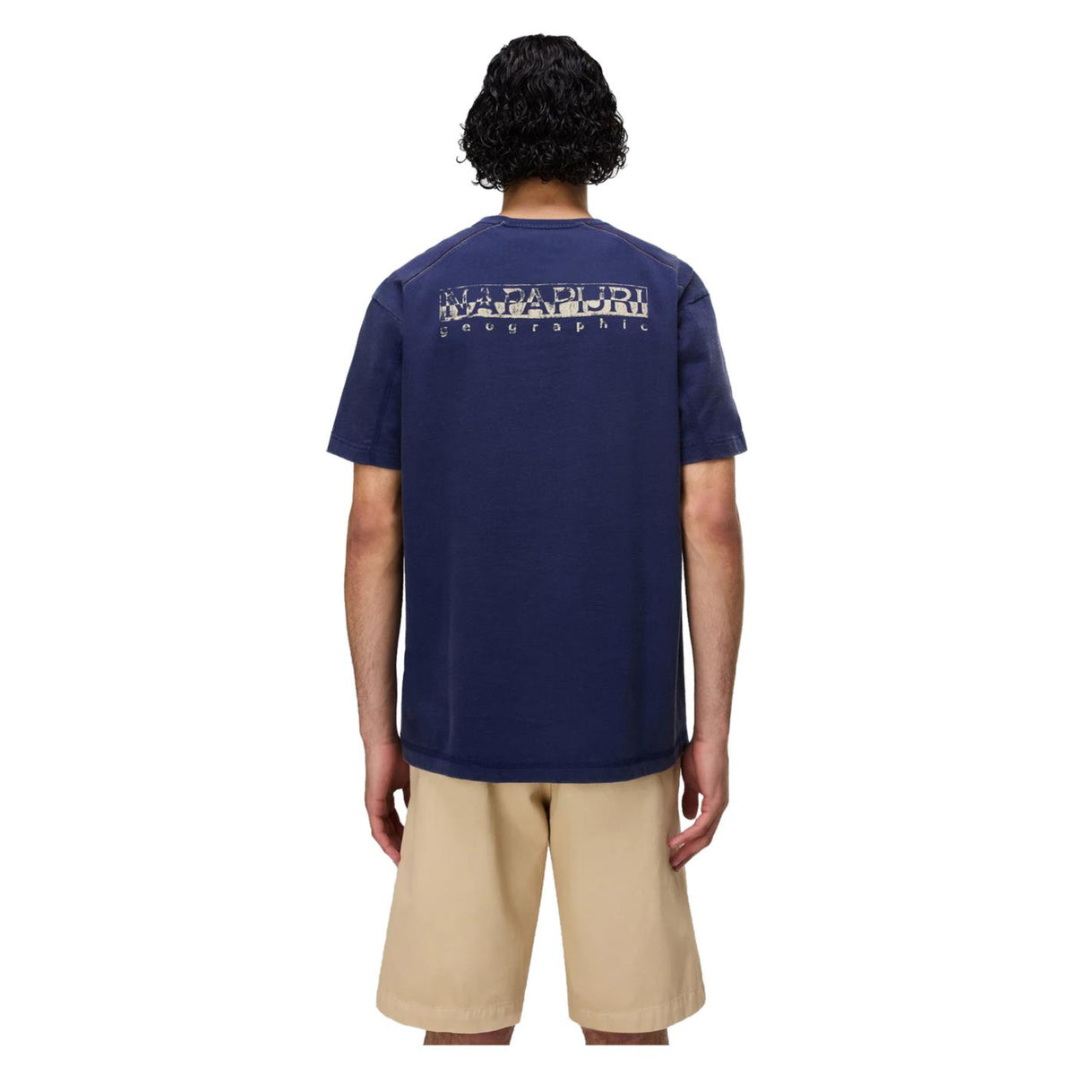 NAPAPIJRI T-SHIRT S-REFLECT SS - C1-blu - vista 2