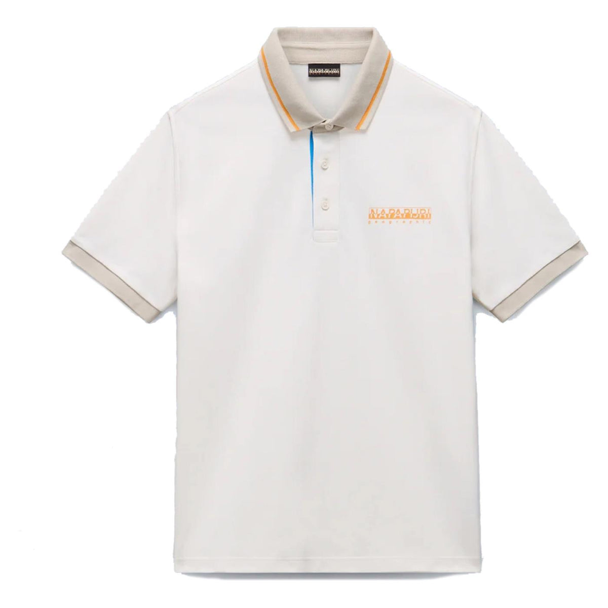 NAPAPIJRI POLO E-ZERI SHORT SLEEVE - C1-beige - vista 3