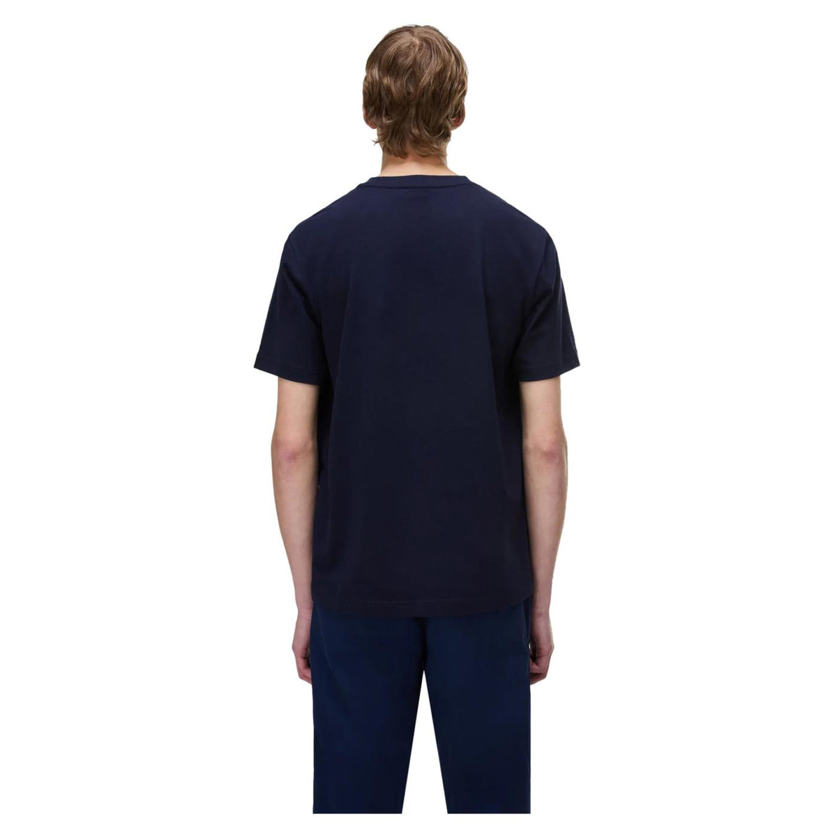 NAPAPIJRI T-SHIRT S-BOX LOGO SS - C1-blu - vista 2