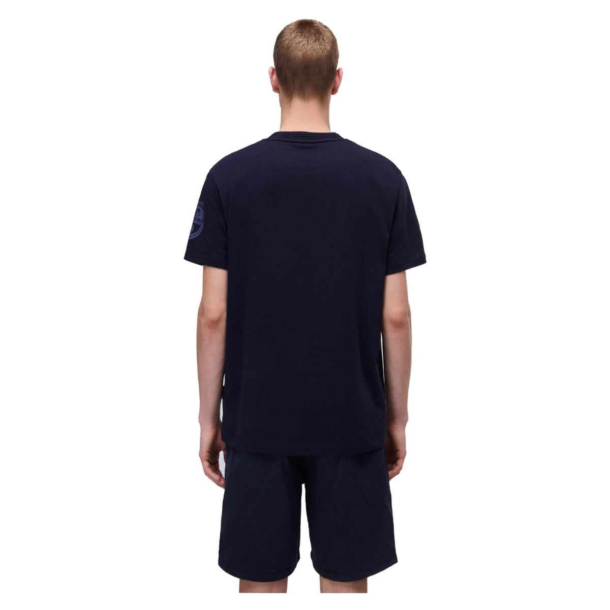 NAPAPIJRI T-SHIRT S-AMUNDSEN - C1-blu - vista 2
