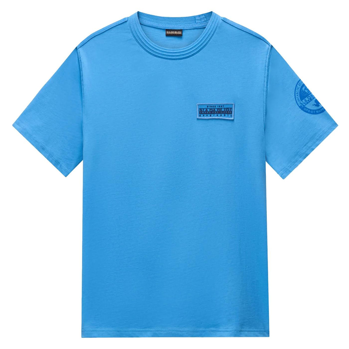 NAPAPIJRI T-SHIRT S-AMUNDSEN - C1-azzurro - immagine principale