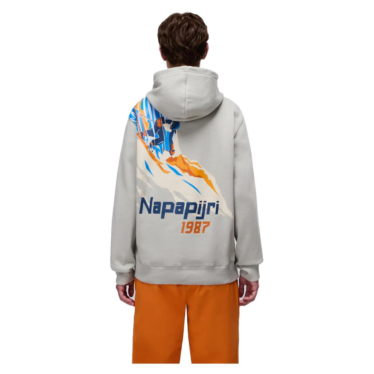 NAPAPIJRI B-FIEMME HOOD - Grigio chiaro - vista 4