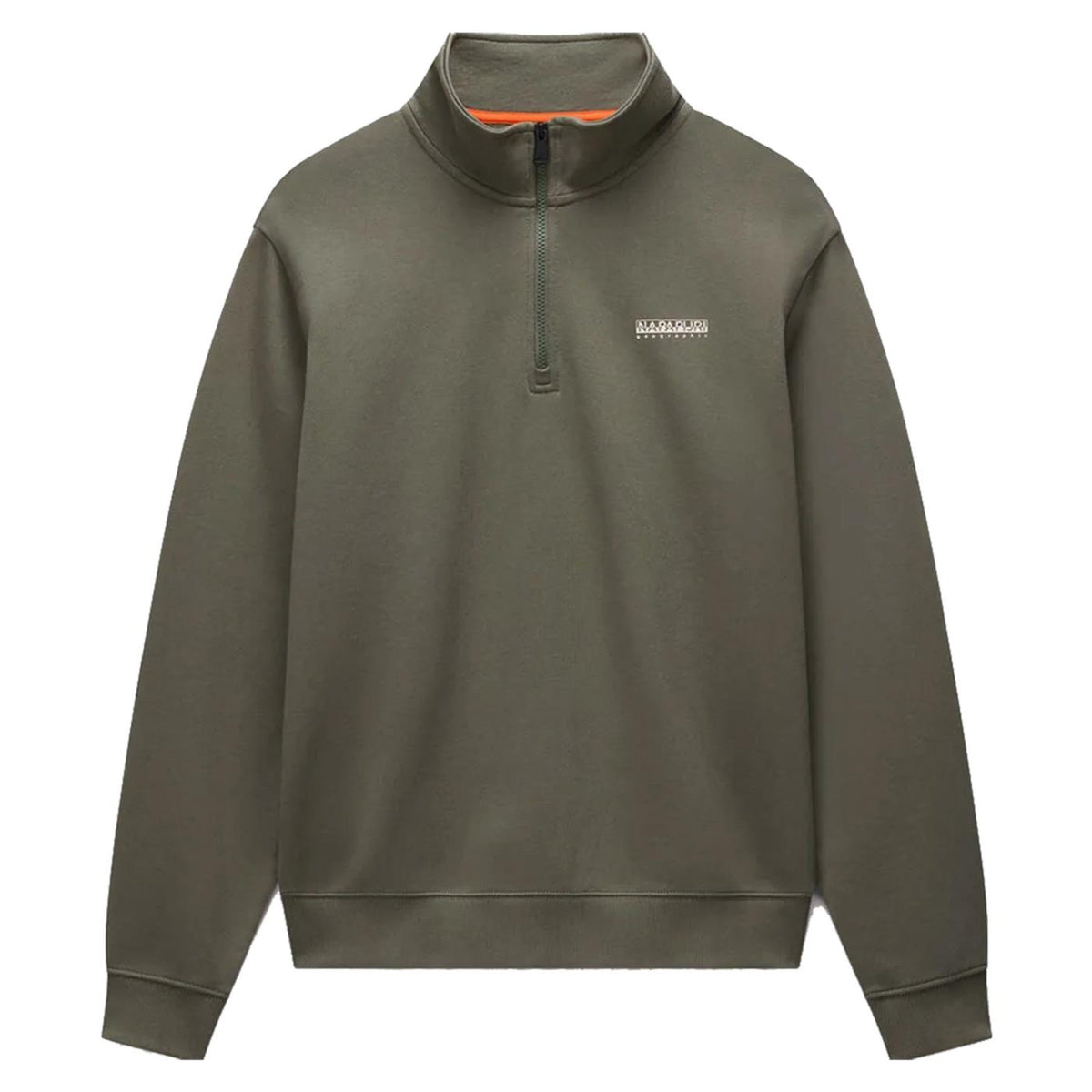 NAPAPIJRI B-SMALL BOX HALF ZIP - Militare - vista 3