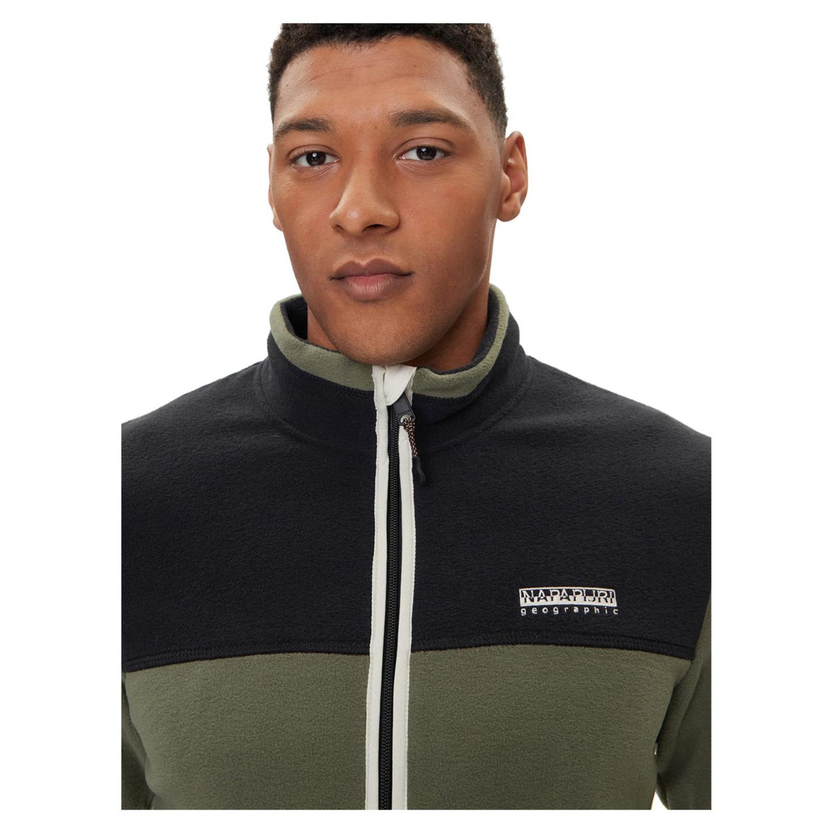 NAPAPIJRI T-DERGANA FULL ZIP - Militare - vista 5