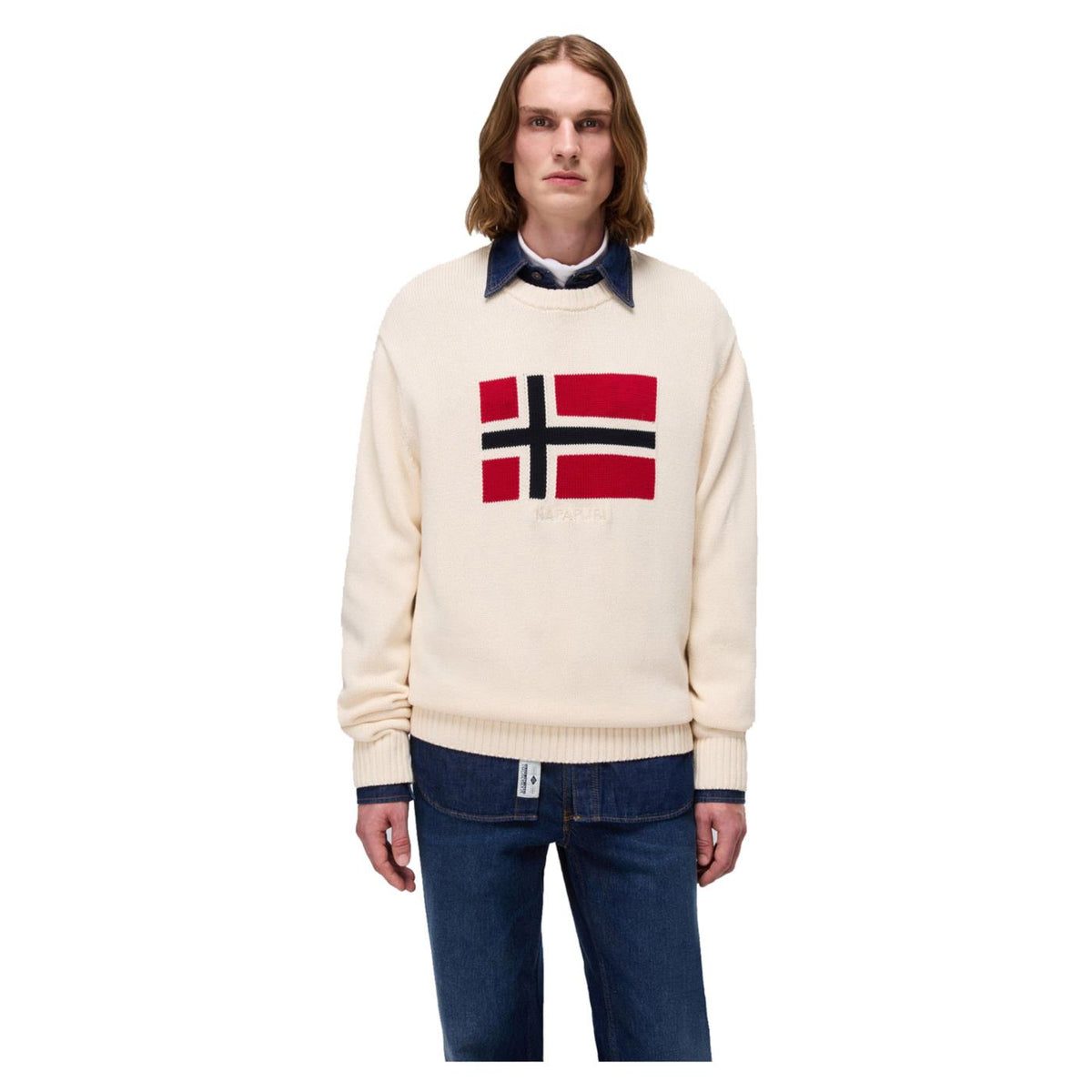 NAPAPIJRI D-MURA CREW - Beige - vista 3