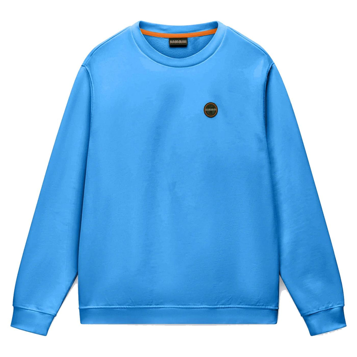NAPAPIJRI FELPA B-BADGE CREW - Azzurro - vista 3