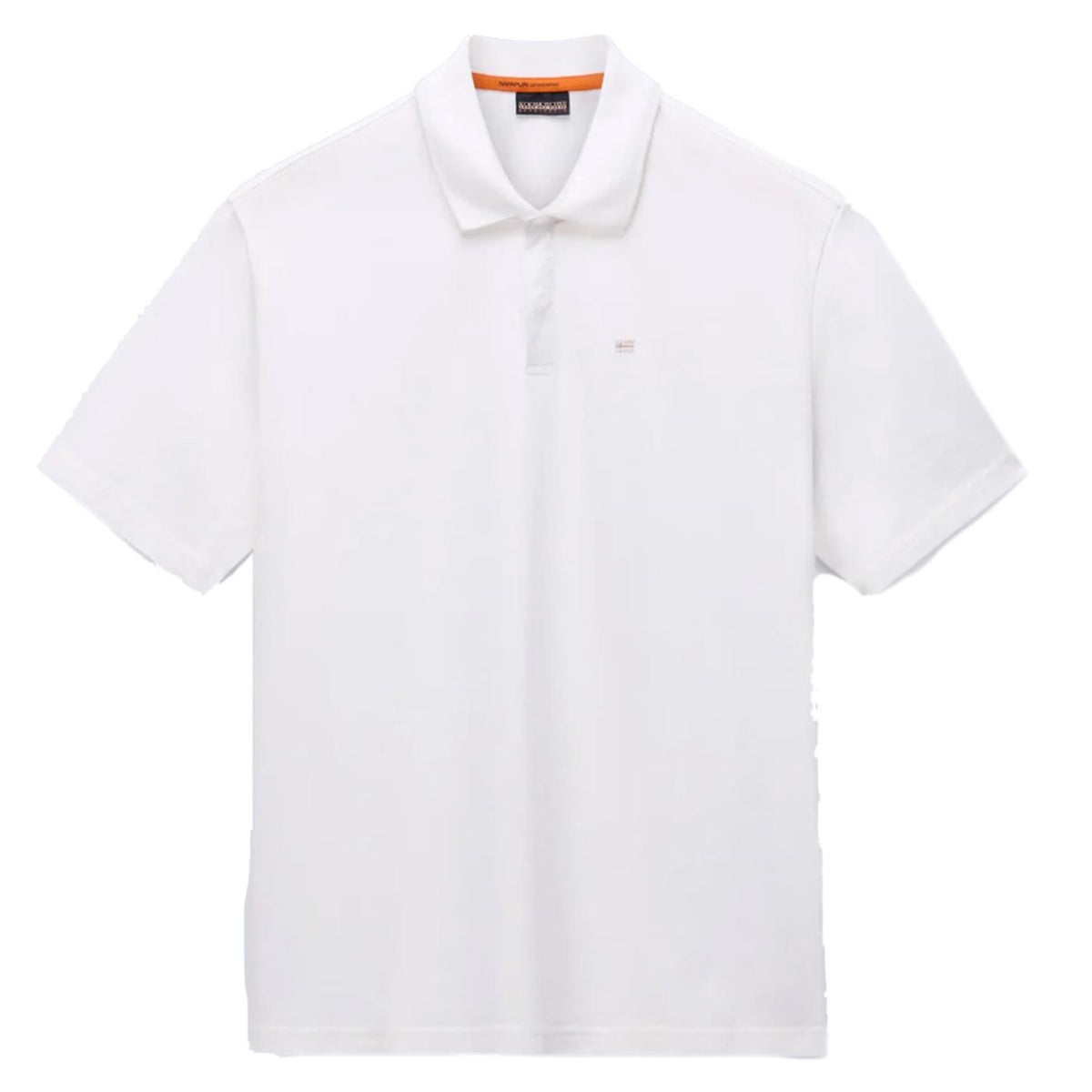 NAPAPIJRI POLO E-NEDLES SS - Bianco - vista 3