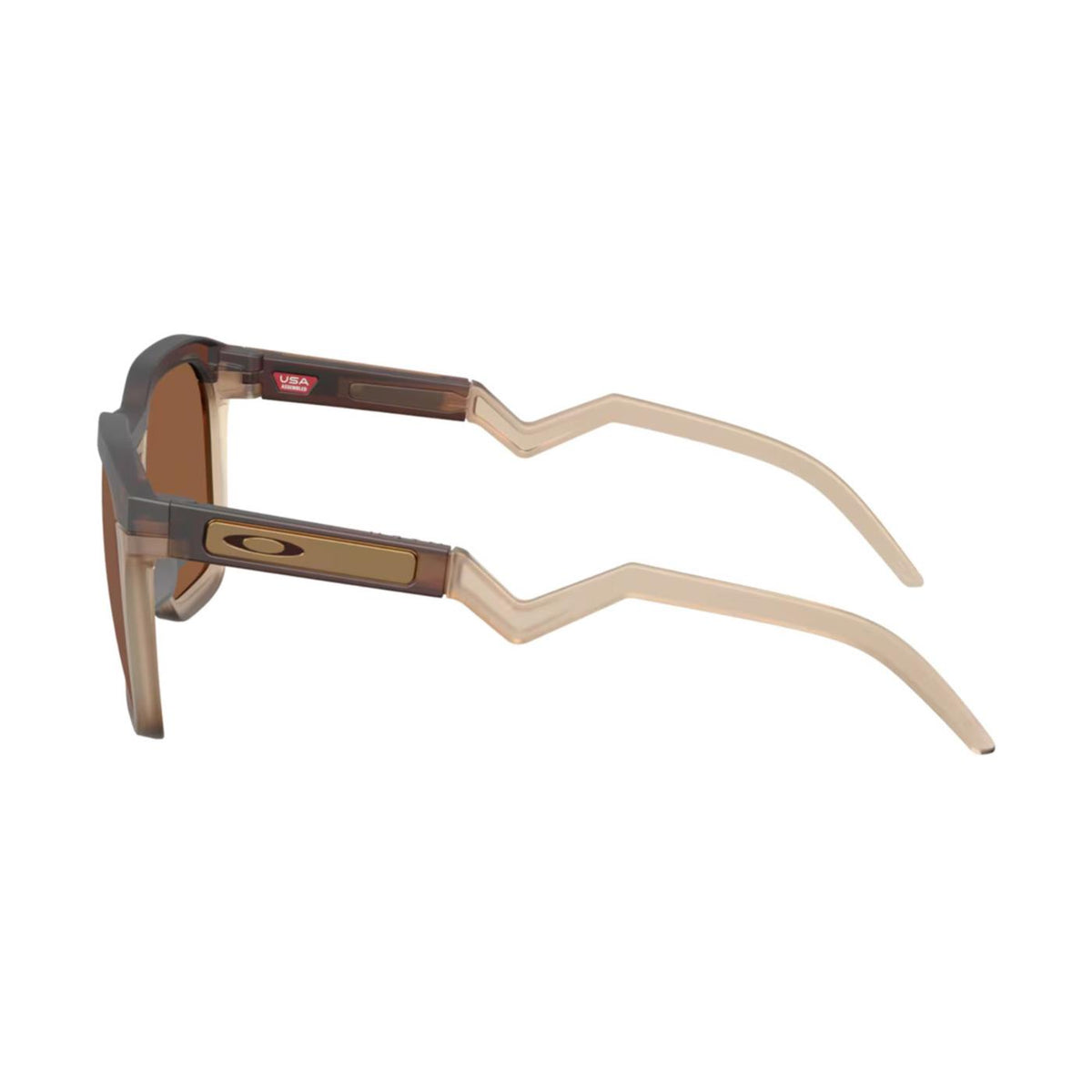 OAKLEY HSTN SQ PRIZM TUNGSTEN - Marrone chiaro - vista 3