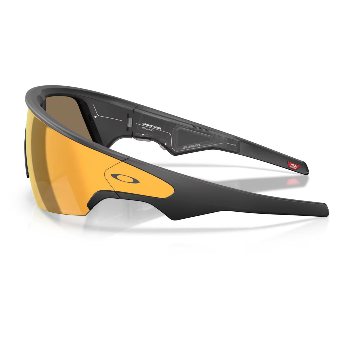OAKLEY META VANGUARD PRIZM 24K - Nero - vista 3