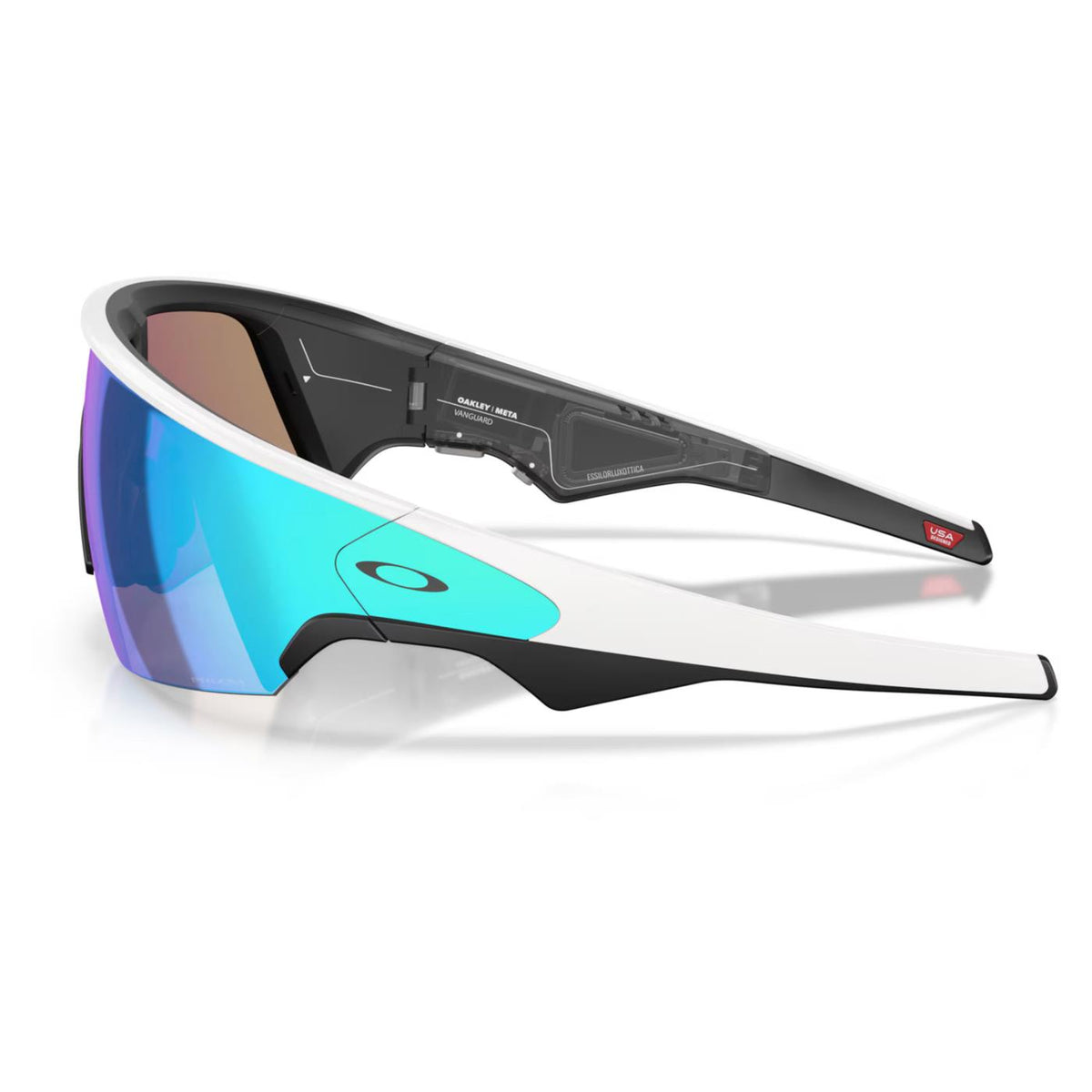 OAKLEY META VANGUARD PR SAPPHIRE - Bianco - vista 3