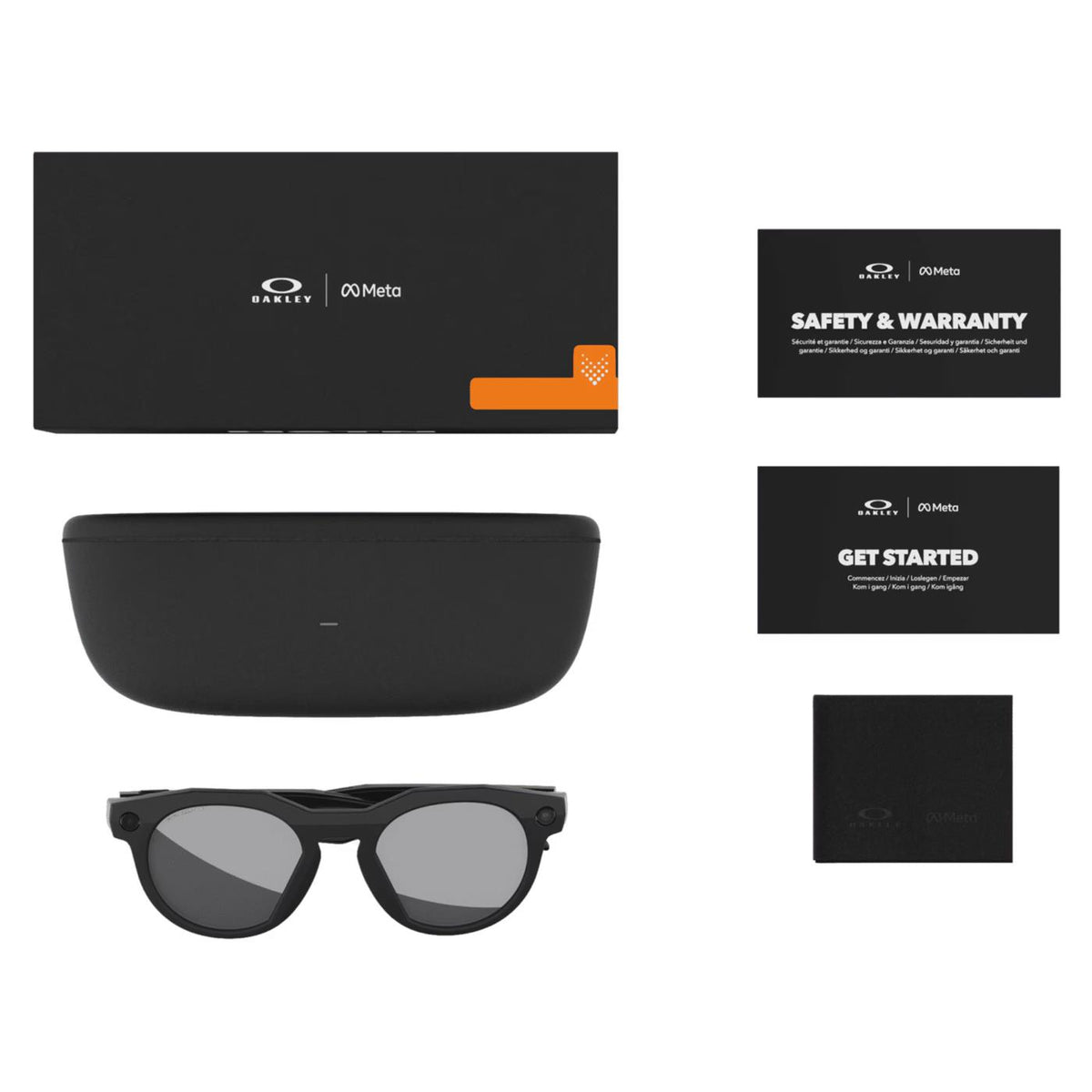OAKLEY META HSTN BLACK POLARIZED - Nero - vista 6