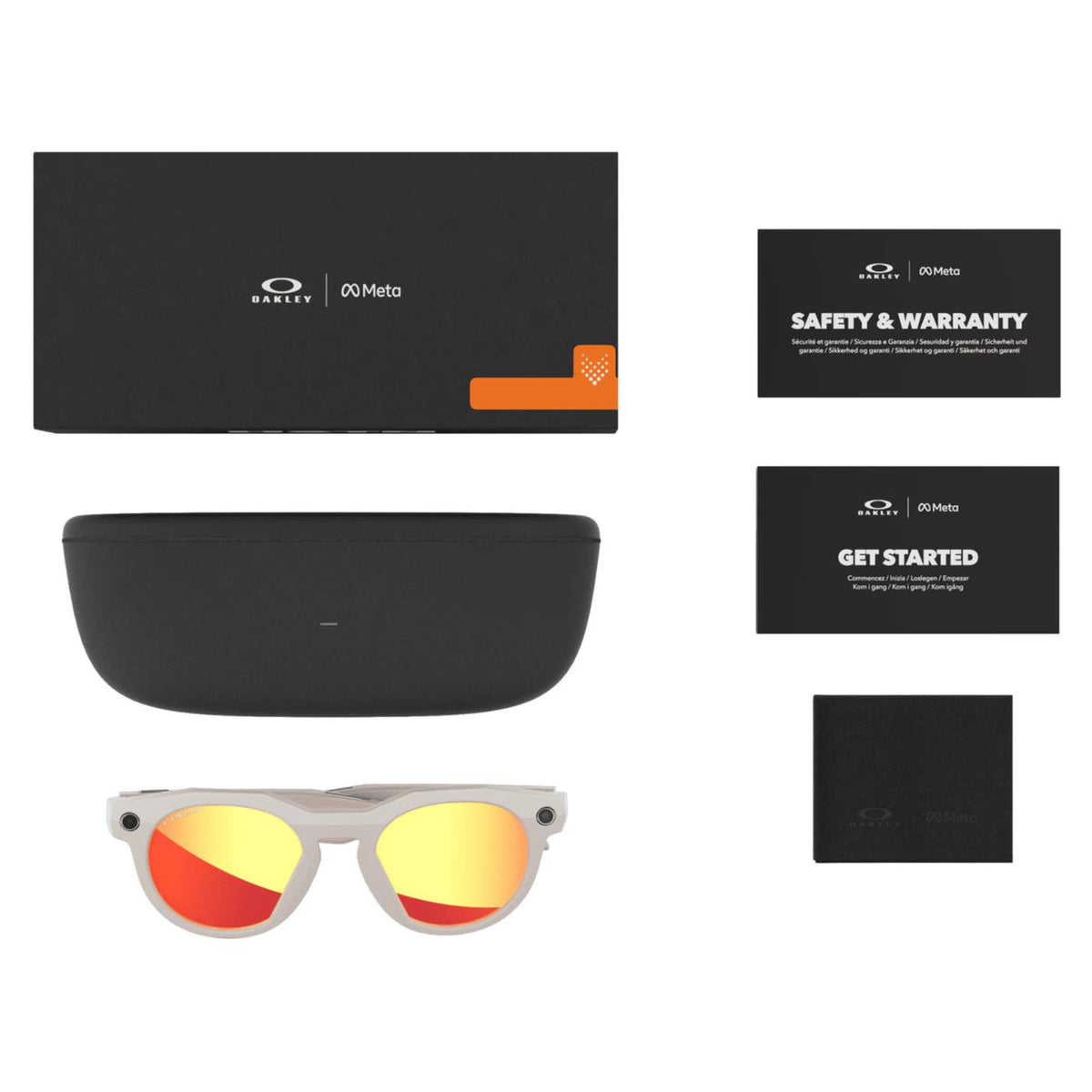 OAKLEY META HSTN GREY PRIZM RUBY - Bianco - vista 7