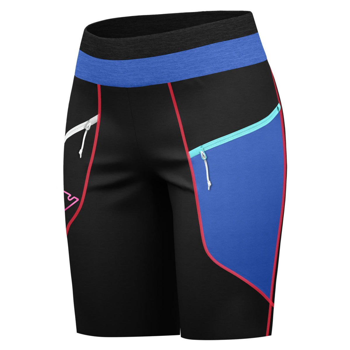 CRAZY IDEA SHORT IONIC WOMAN - Nero - immagine principale