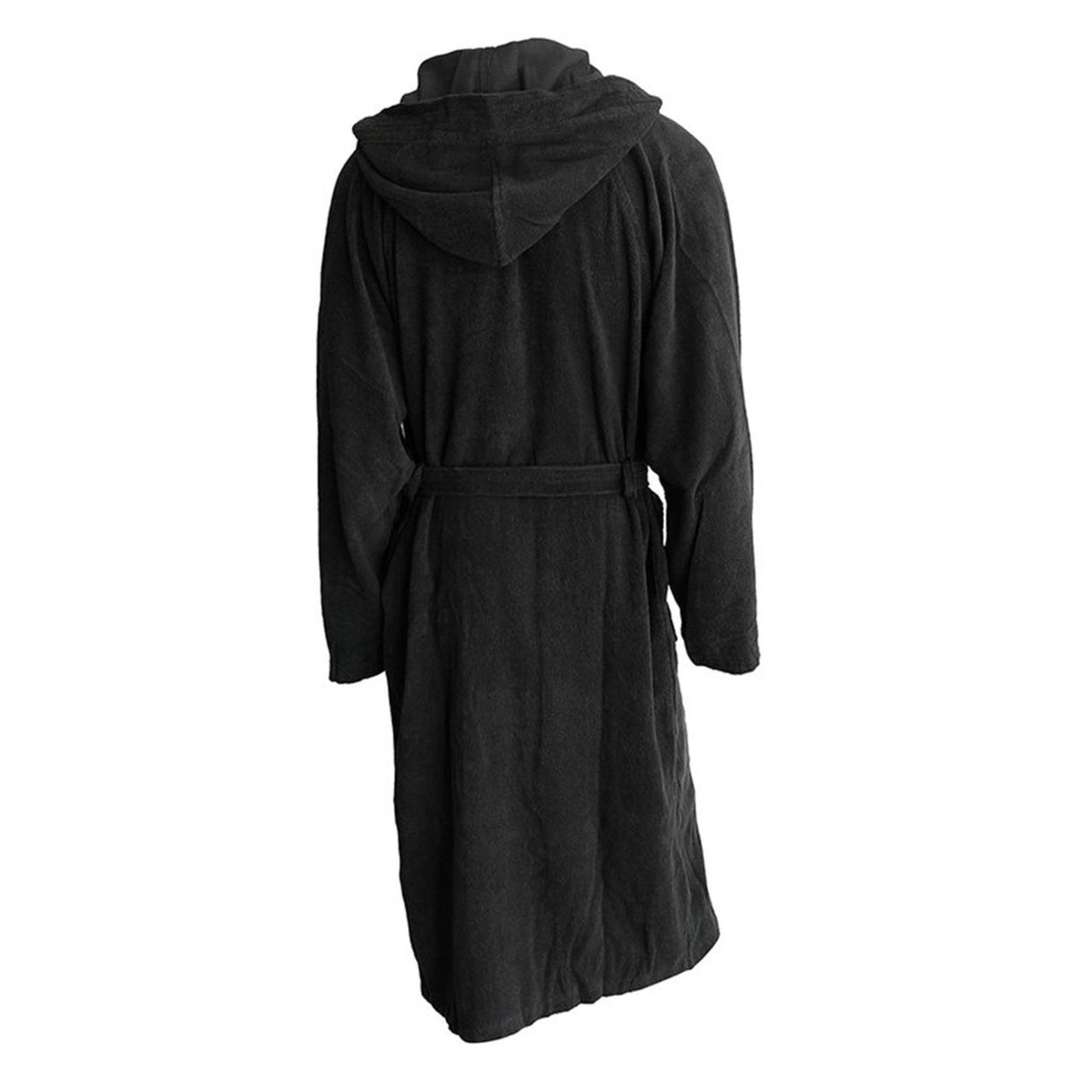 SPEEDO BATHROBE MONOTERRY - Nero - vista 2