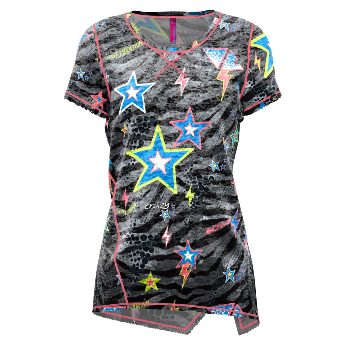 CRAZY IDEA T-SHIRT ALOHA WOMAN