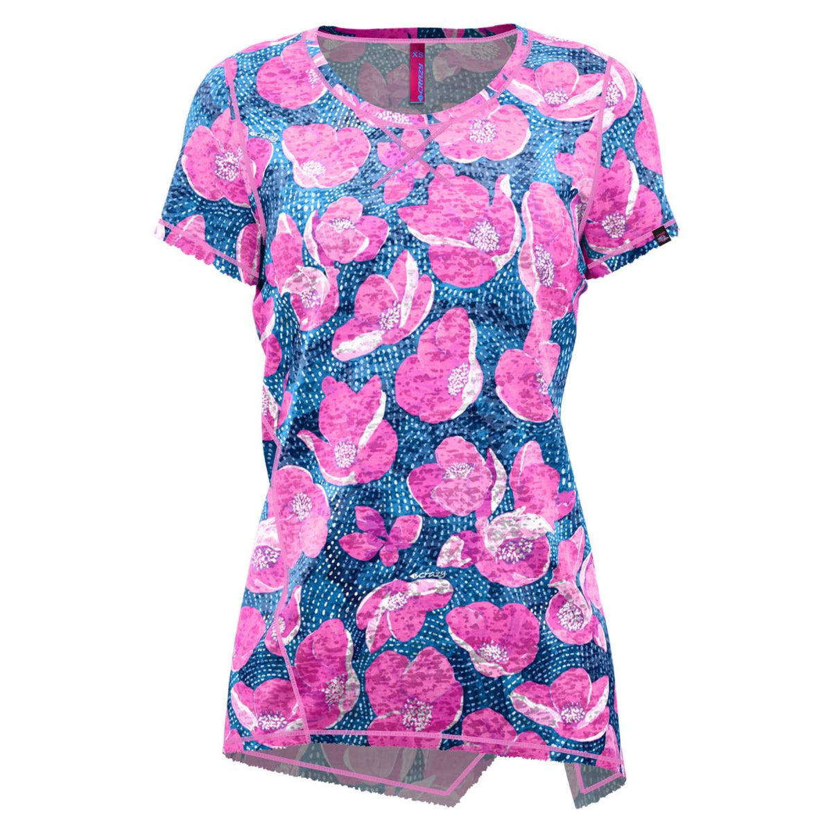 CRAZY IDEA T-SHIRT ALOHA WOMAN