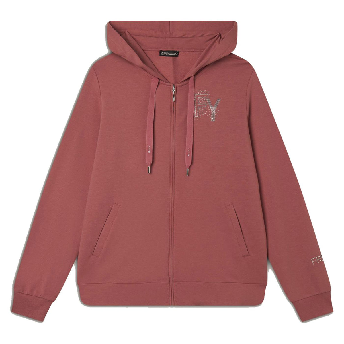 FREDDY COLLEGE LUXE FZH SWEATSHIRT