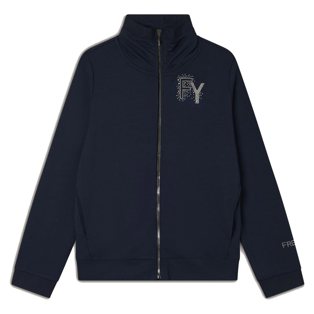 FREDDY COLLEGE LUXE FZ SWEATSHIRT