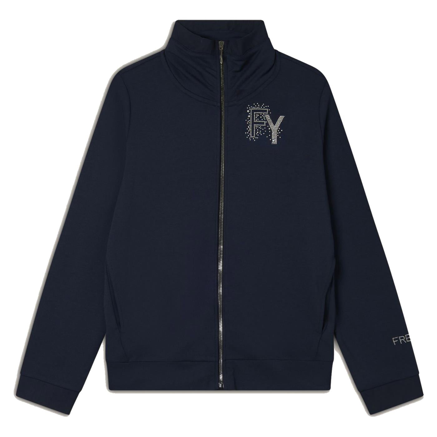 FREDDY COLLEGE LUXE FZ SWEATSHIRT