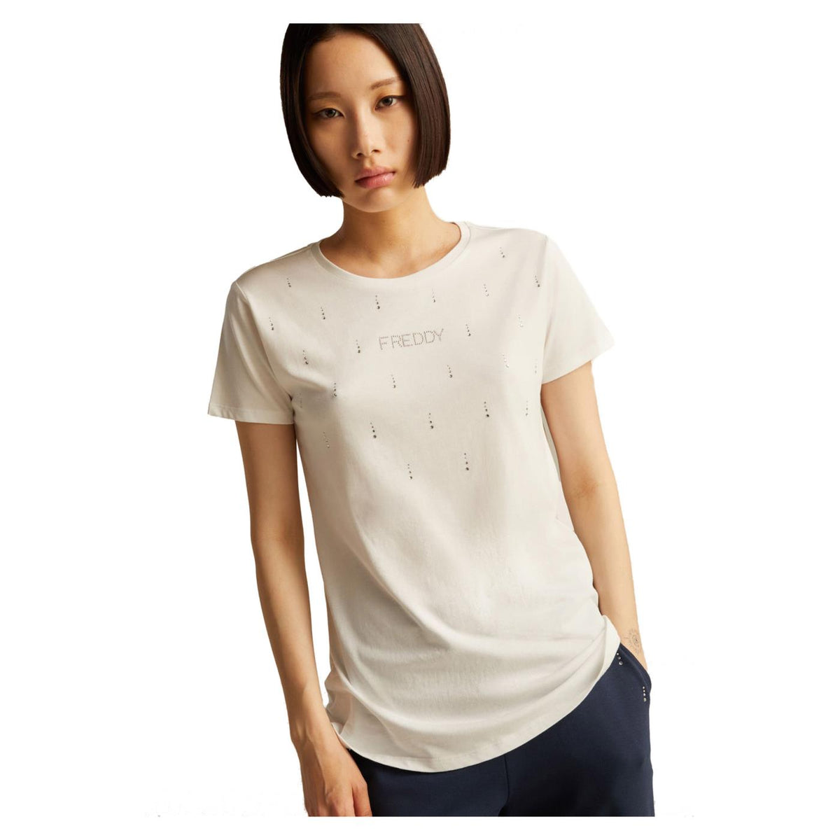 FREDDY T-SHIRT COLLEGE LUXE