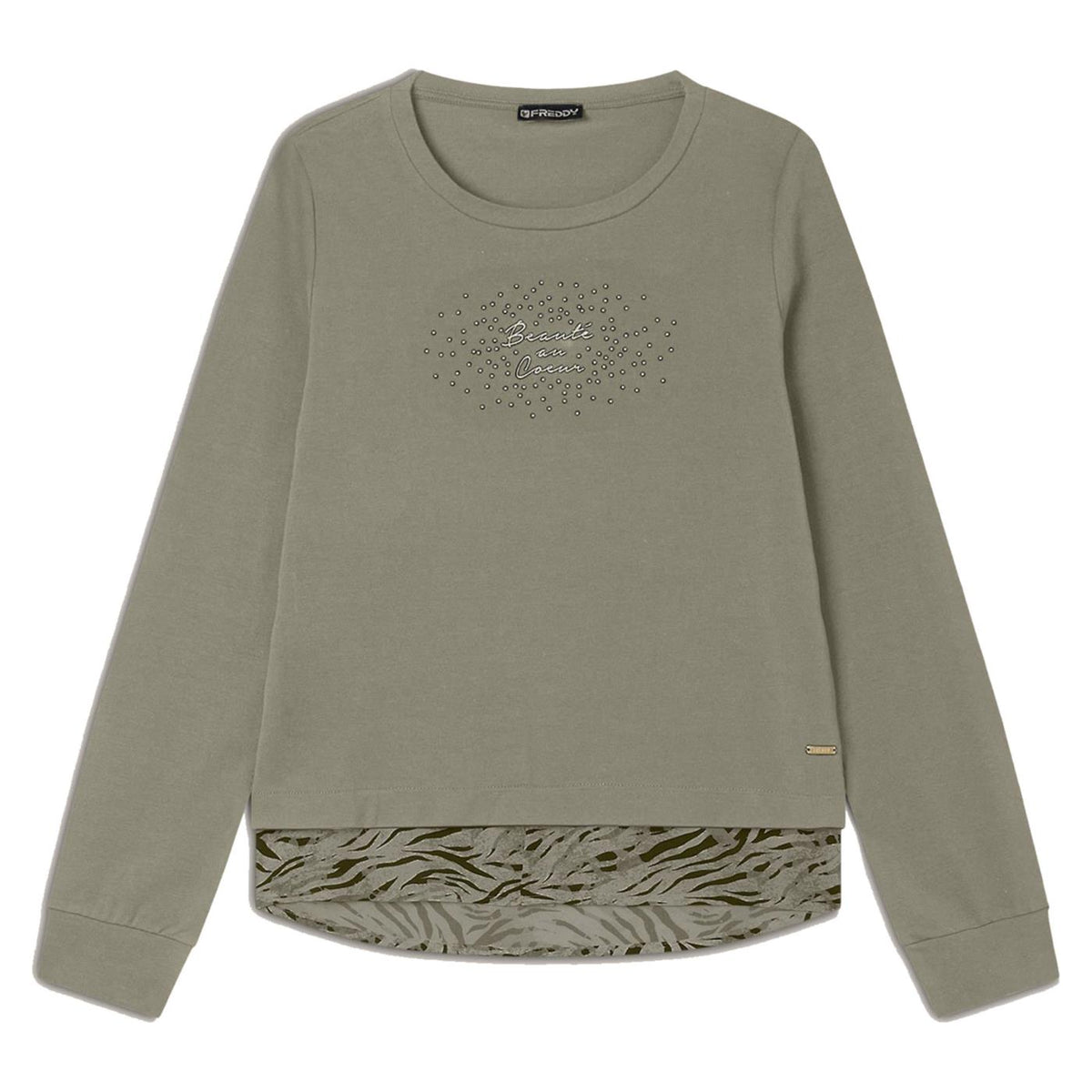 FREDDY CREW NECK SLOOM SWEATSHIRT