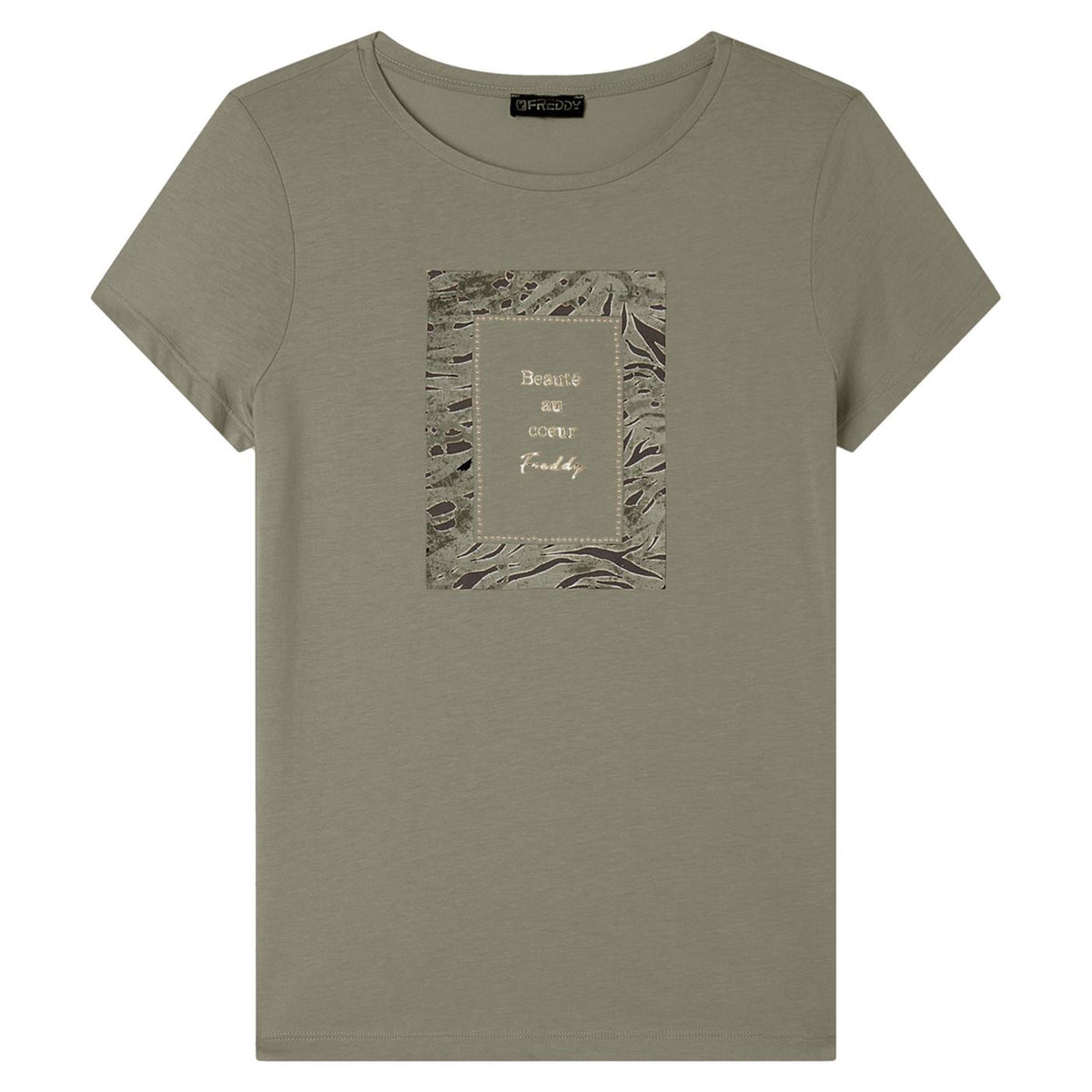 FREDDY T-SHIRT SLOUGE PRINT