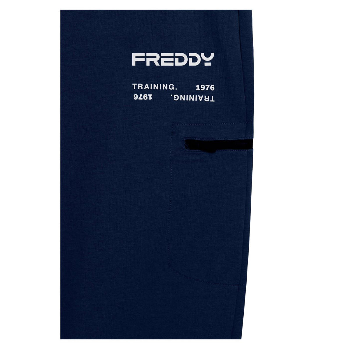 FREDDY PANT REGULAR FT STRETCH - Blu - vista 3