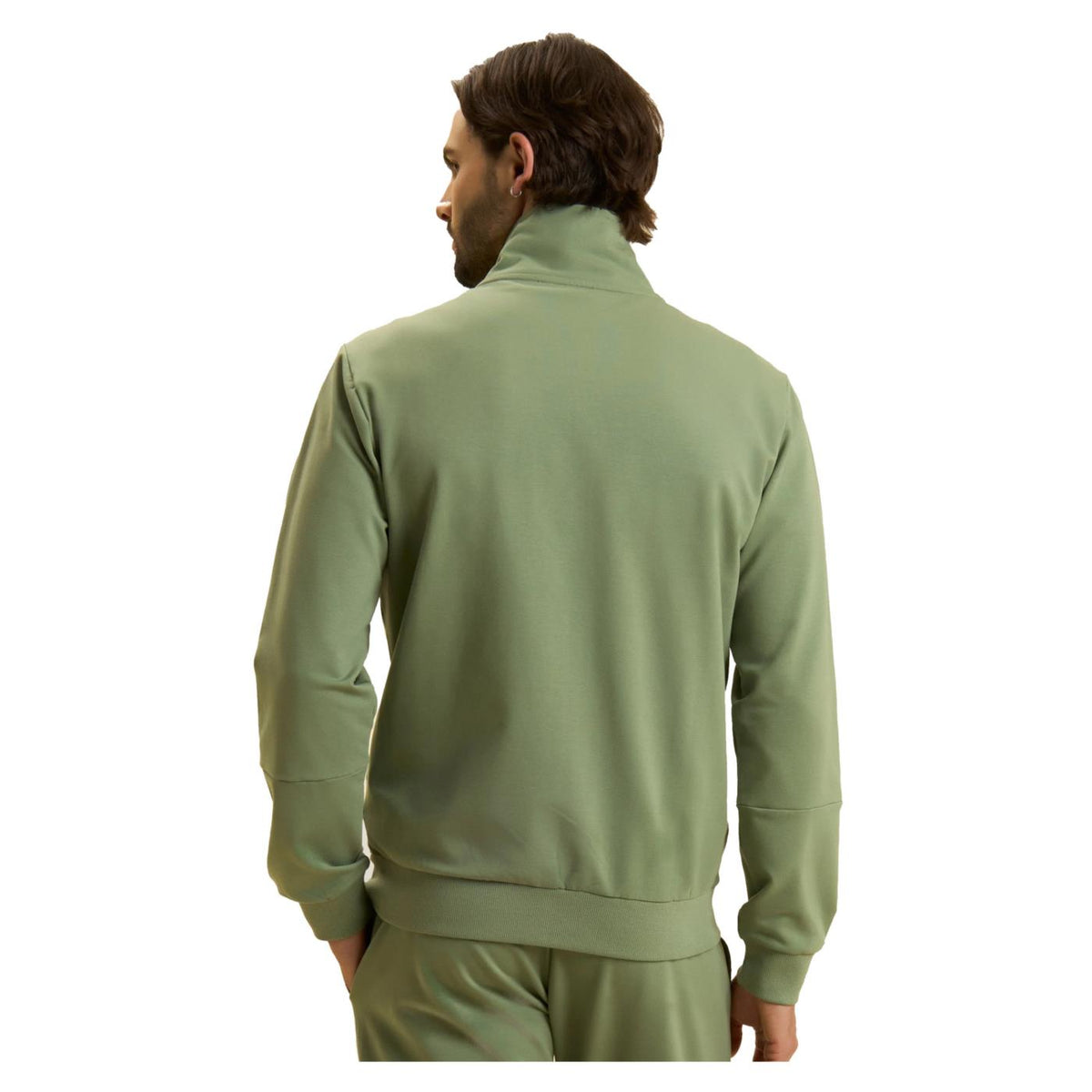 FREDDY FELPA FULL ZIP STRETCH - C1-verde - vista 2
