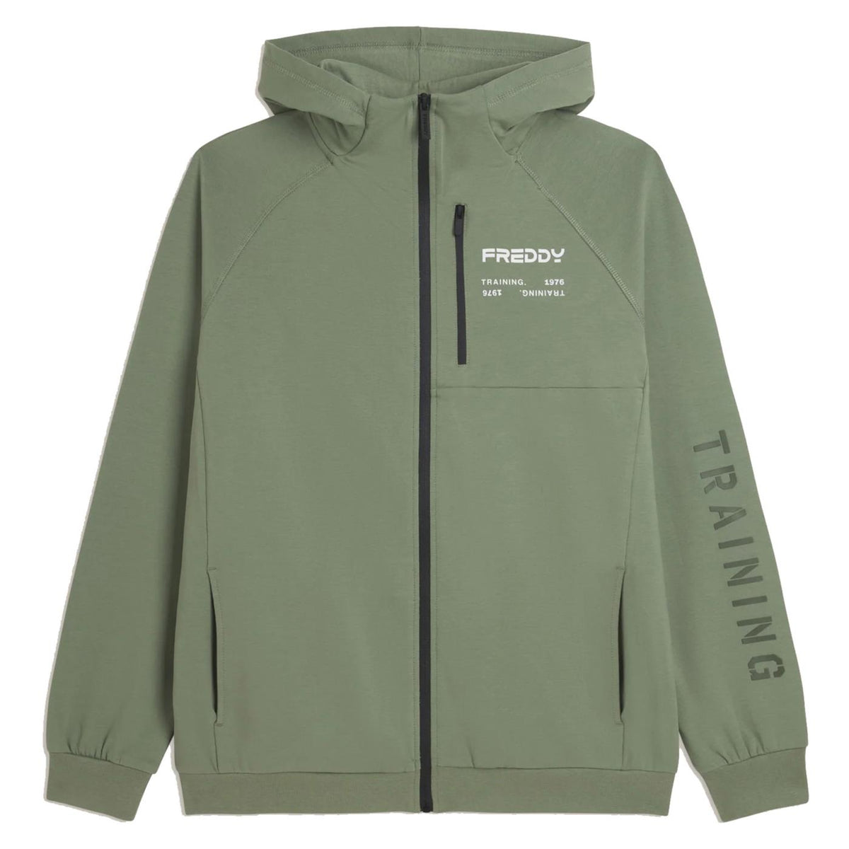 FREDDY FELPA HOODIE FZ STRETCH