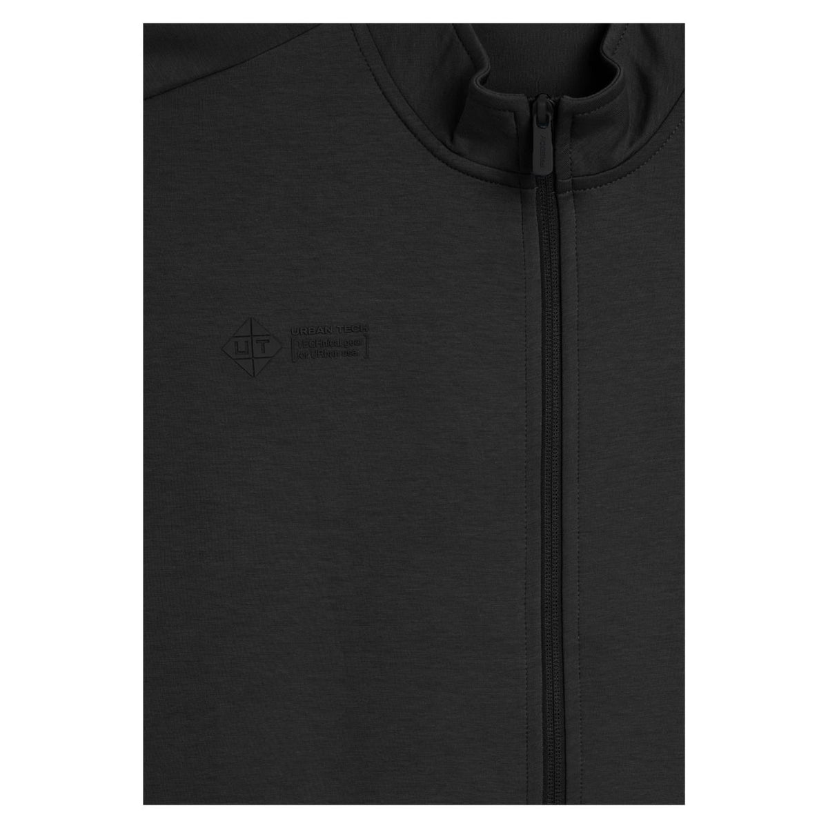 FREDDY FELPA FULL ZIP URBAN TECH - Nero - vista 3