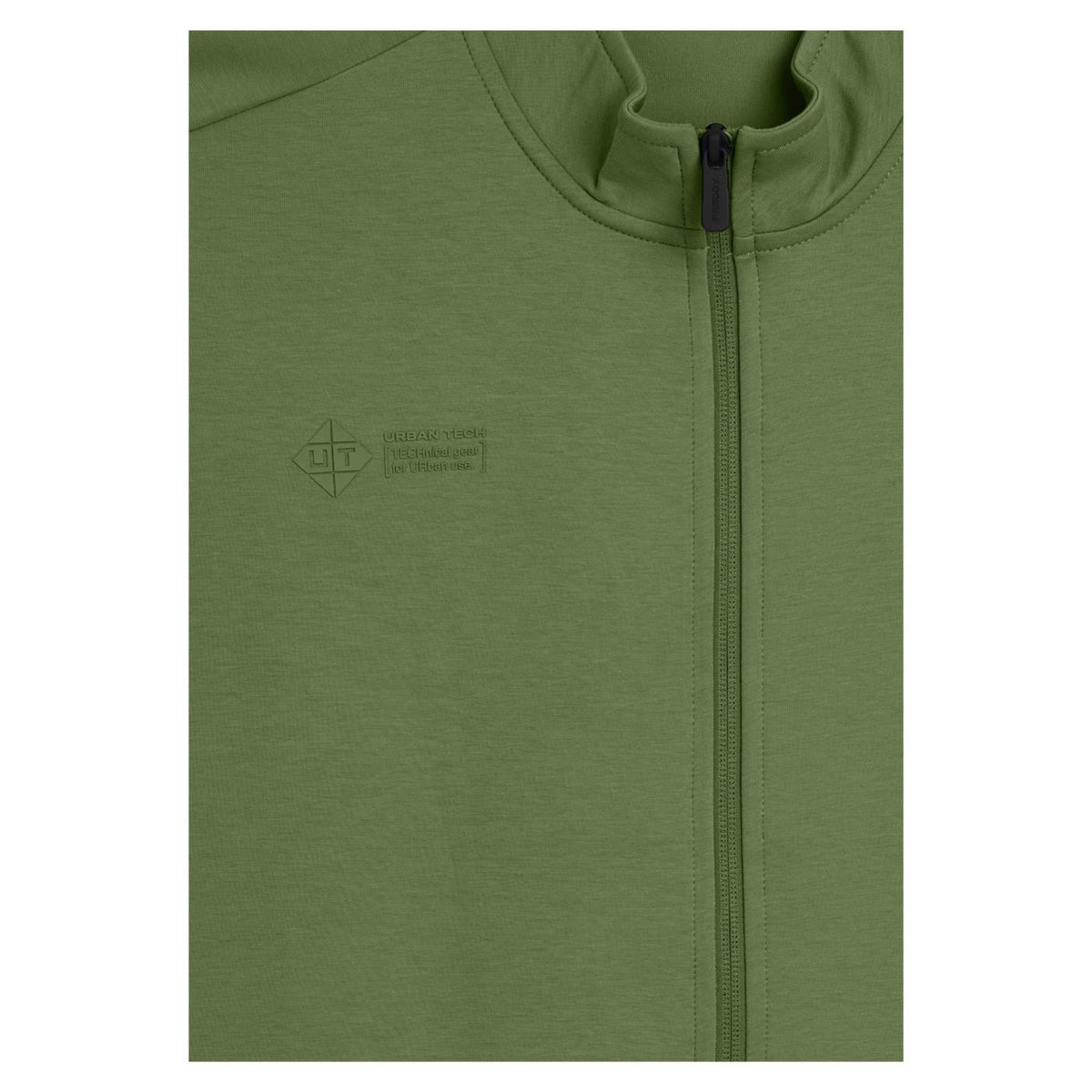 FREDDY FELPA FULL ZIP URBAN TECH - Militare - vista 3