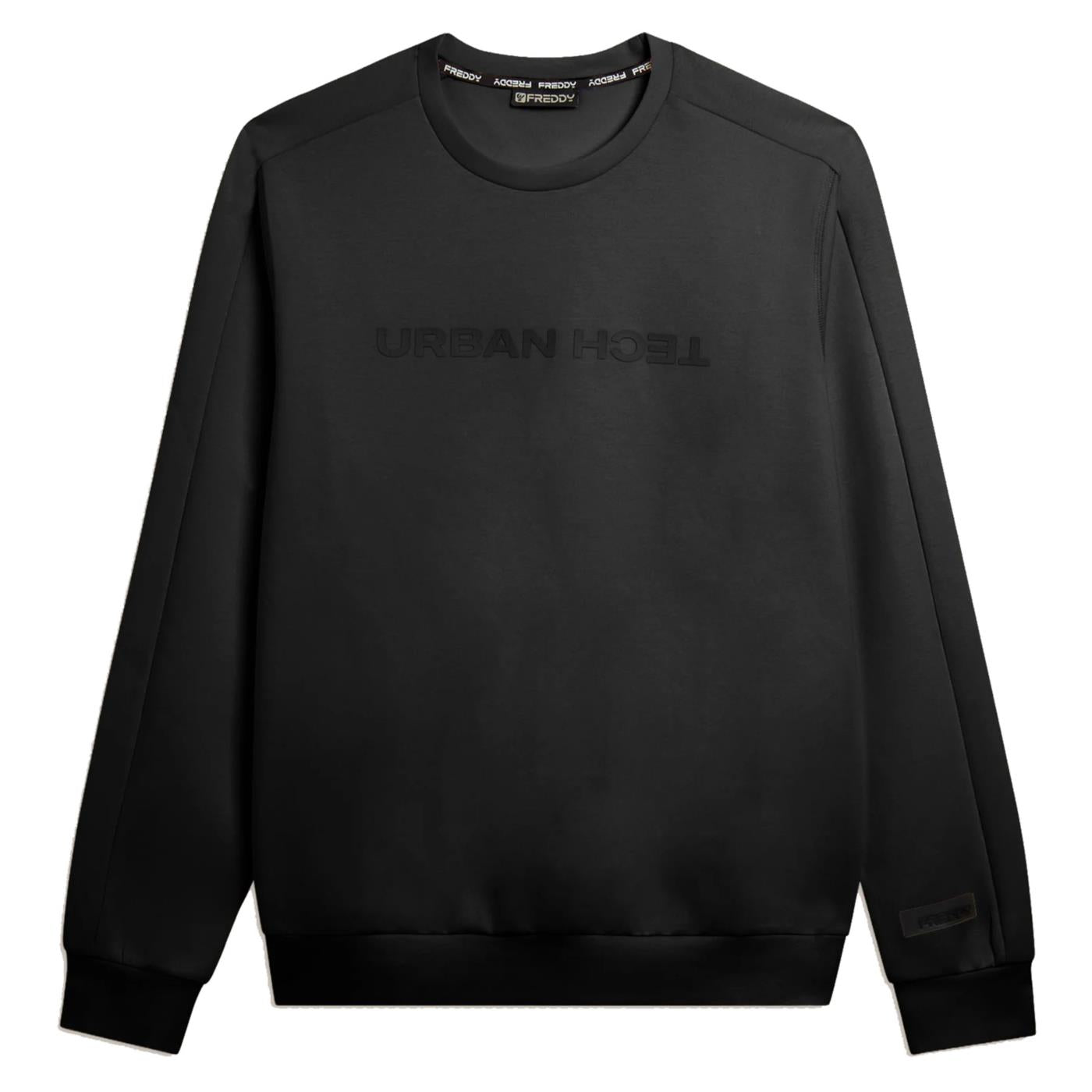 FREDDY FELPA CREW URBAN TECH - C1-nero - immagine principale