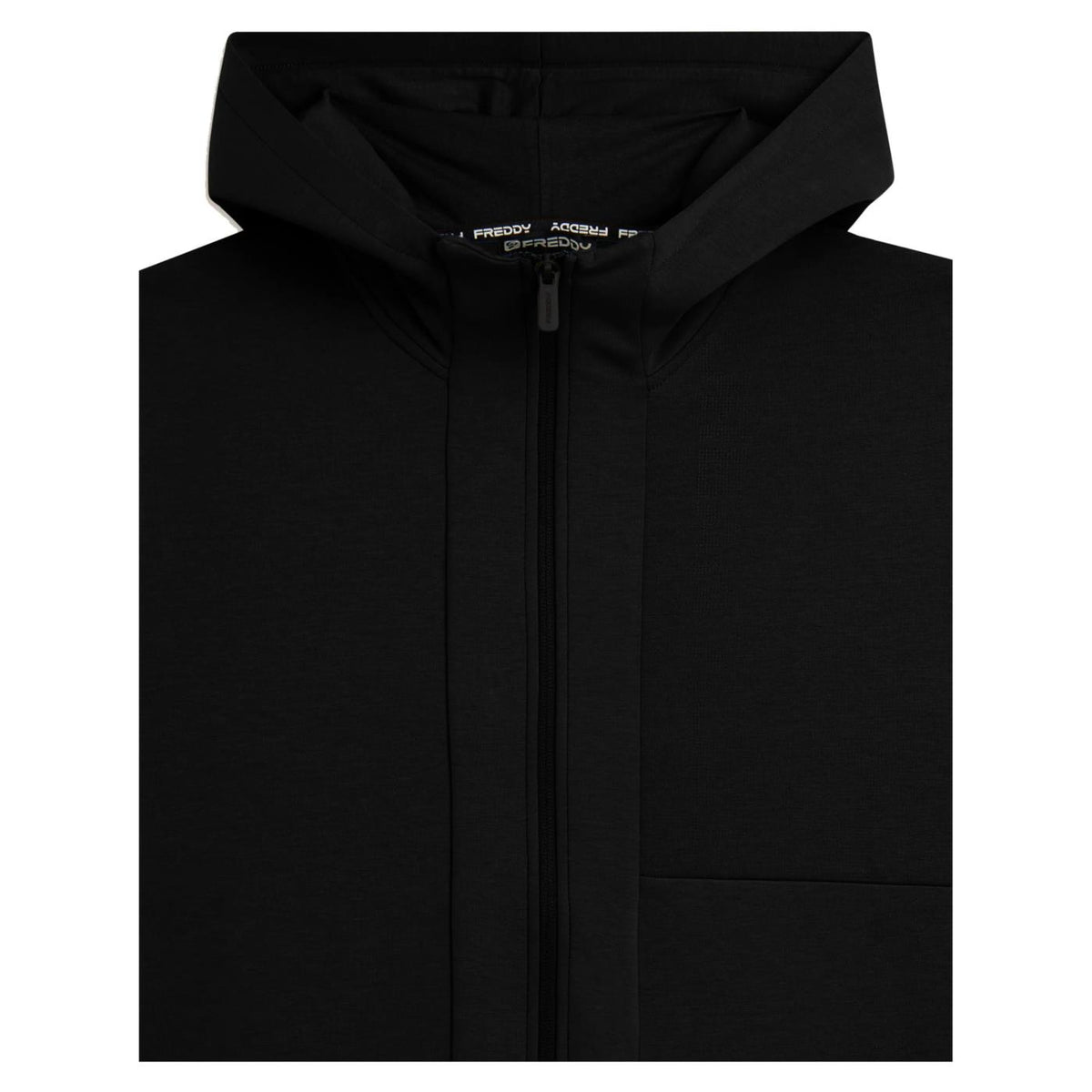 FREDDY FELPA HOODIE URBAN TECH - Nero - vista 3