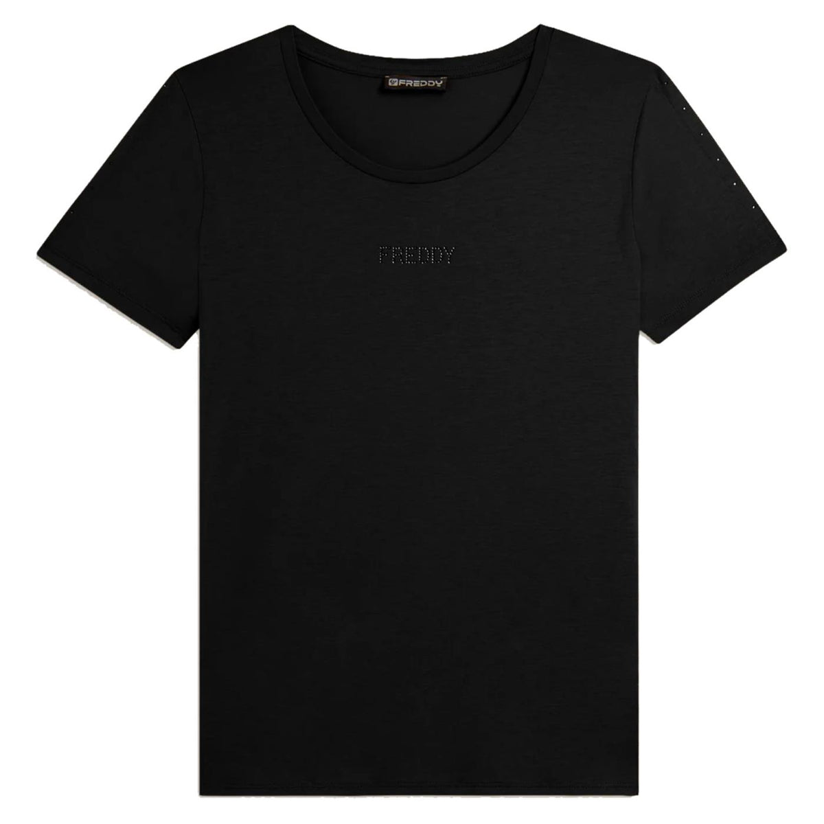 FREDDY TEE MODAL COLLEGE LUXE - Nero - immagine principale