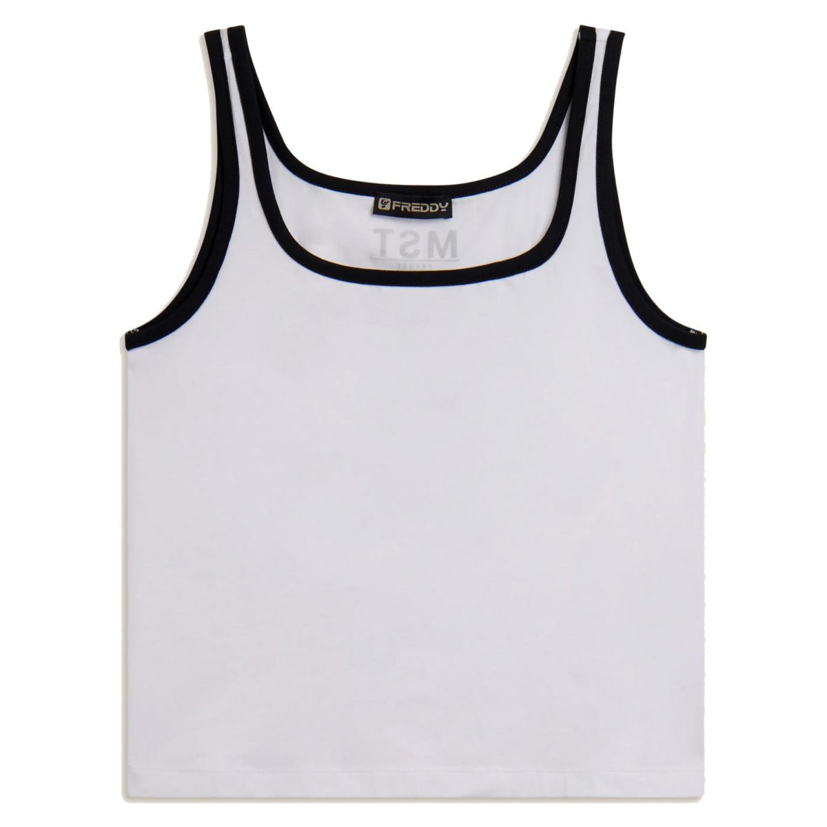 FREDDY MASTER CANOTTA STRETCH - Bianco - vista 3