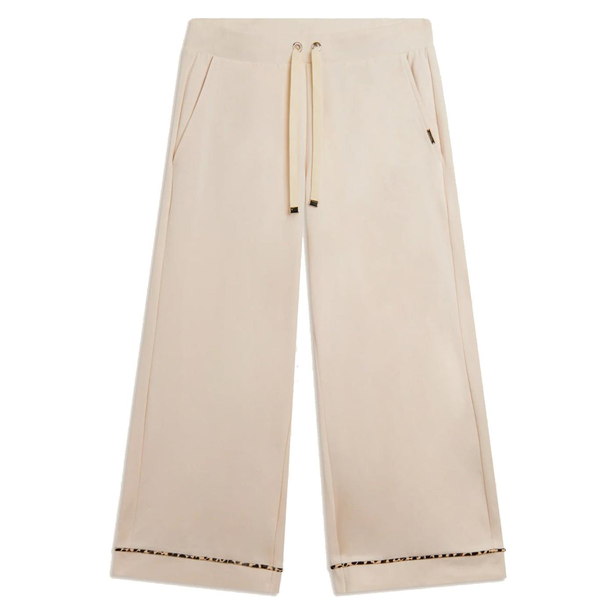 FREDDY SLOUNGE PANT WIDE LEG - Beige - immagine principale