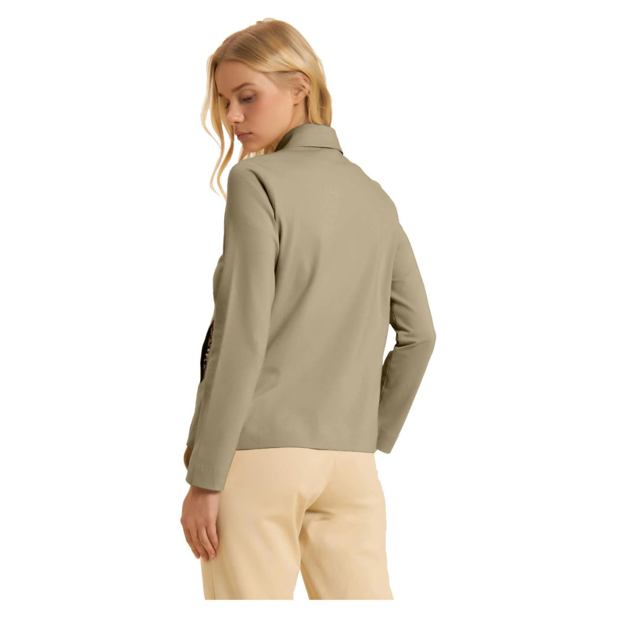 FREDDY FELPA SLOUNGE FULL ZIP - Beige - vista 2