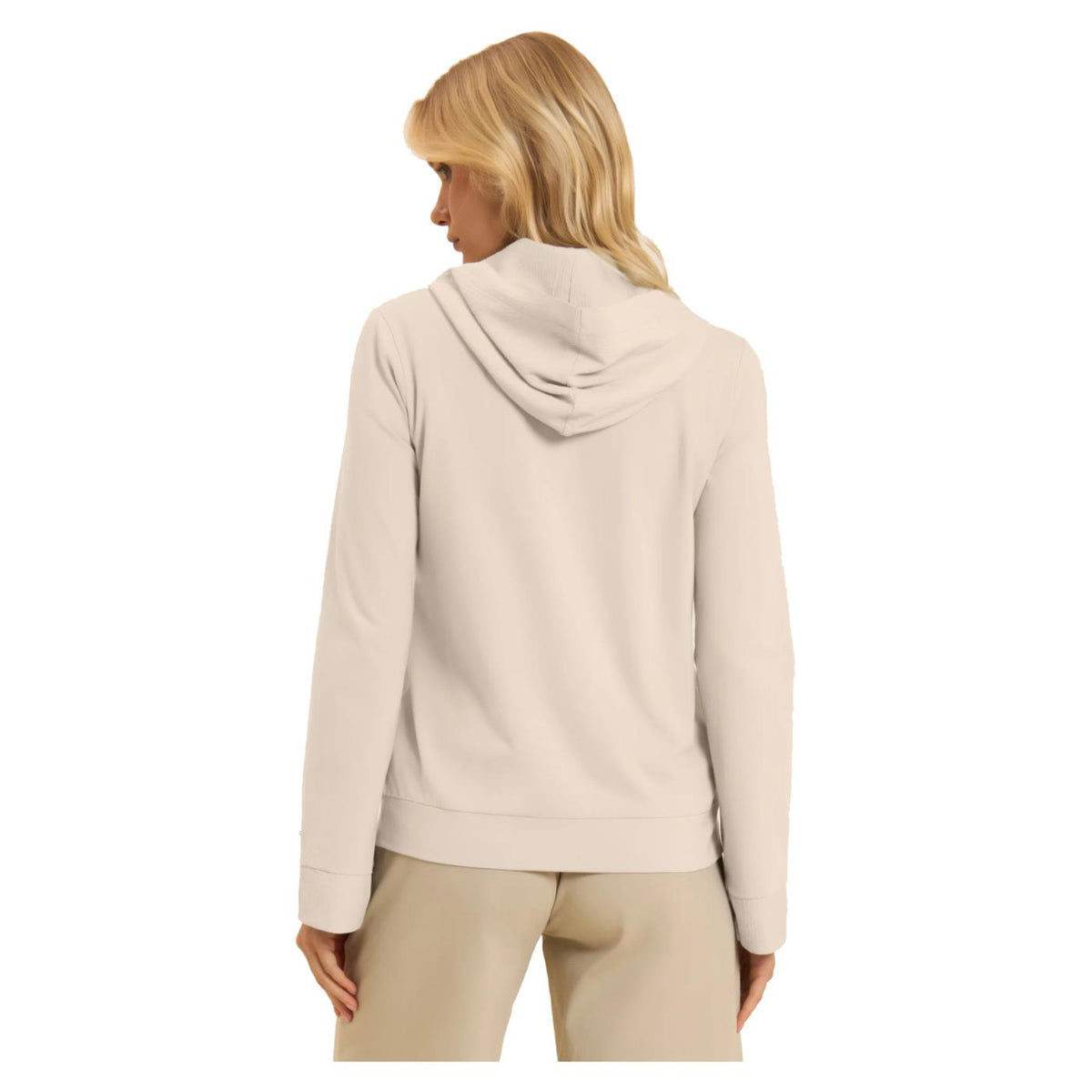 FREDDY FELPA SLOUNGE FZ HOODIE - C1-beige - vista 2