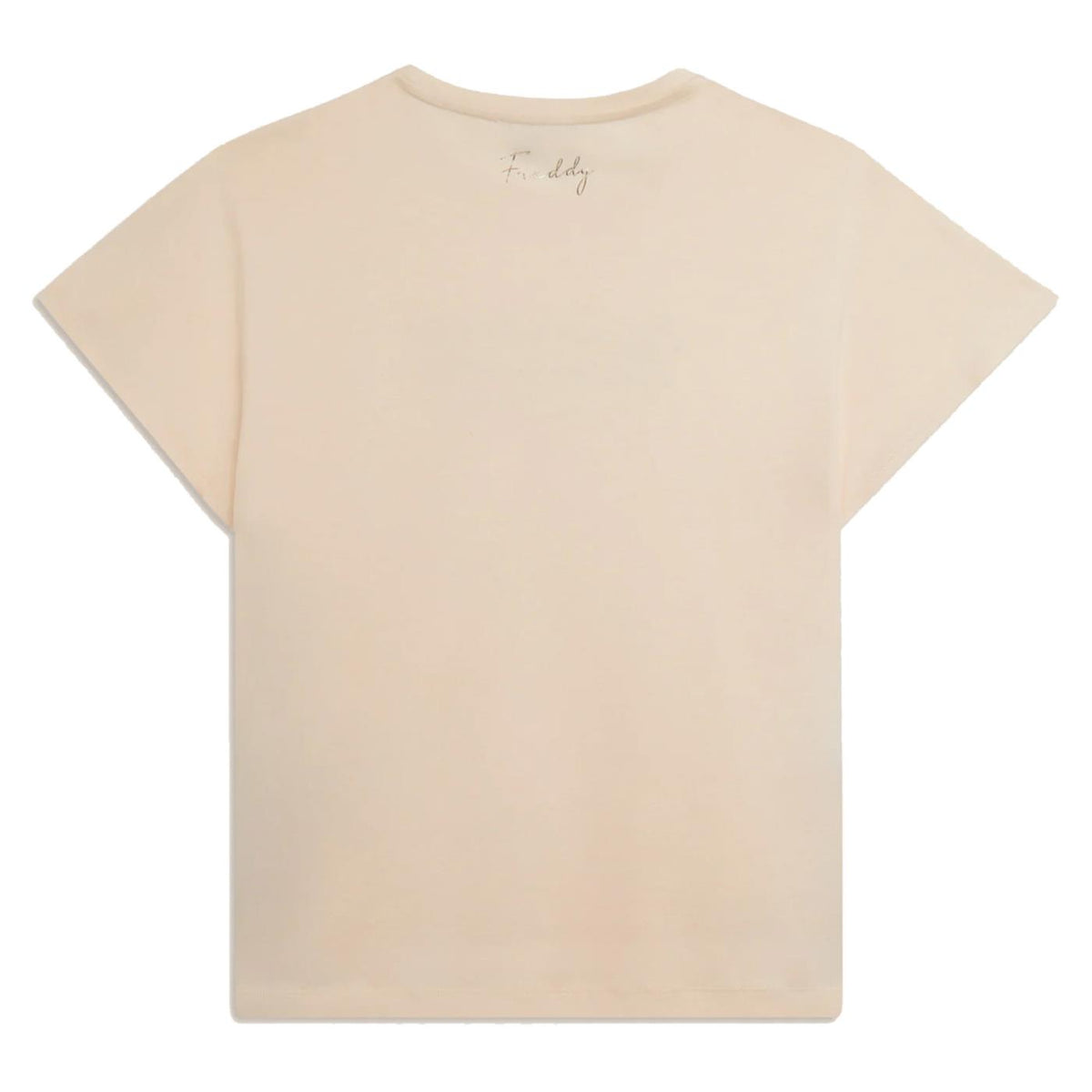 FREDDY T-SHIRT SS SLOUNGE MODAL - Beige - vista 4
